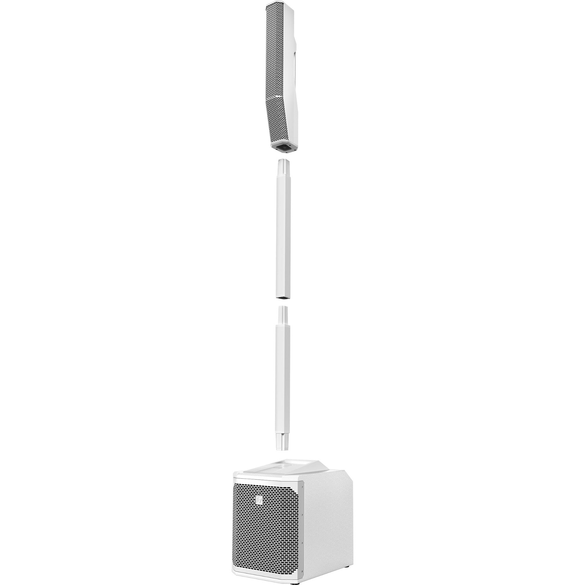 Electro-Voice EVOLVE 30M Portable 1000W Column Sound System with Mixer & Bluetooth (White)