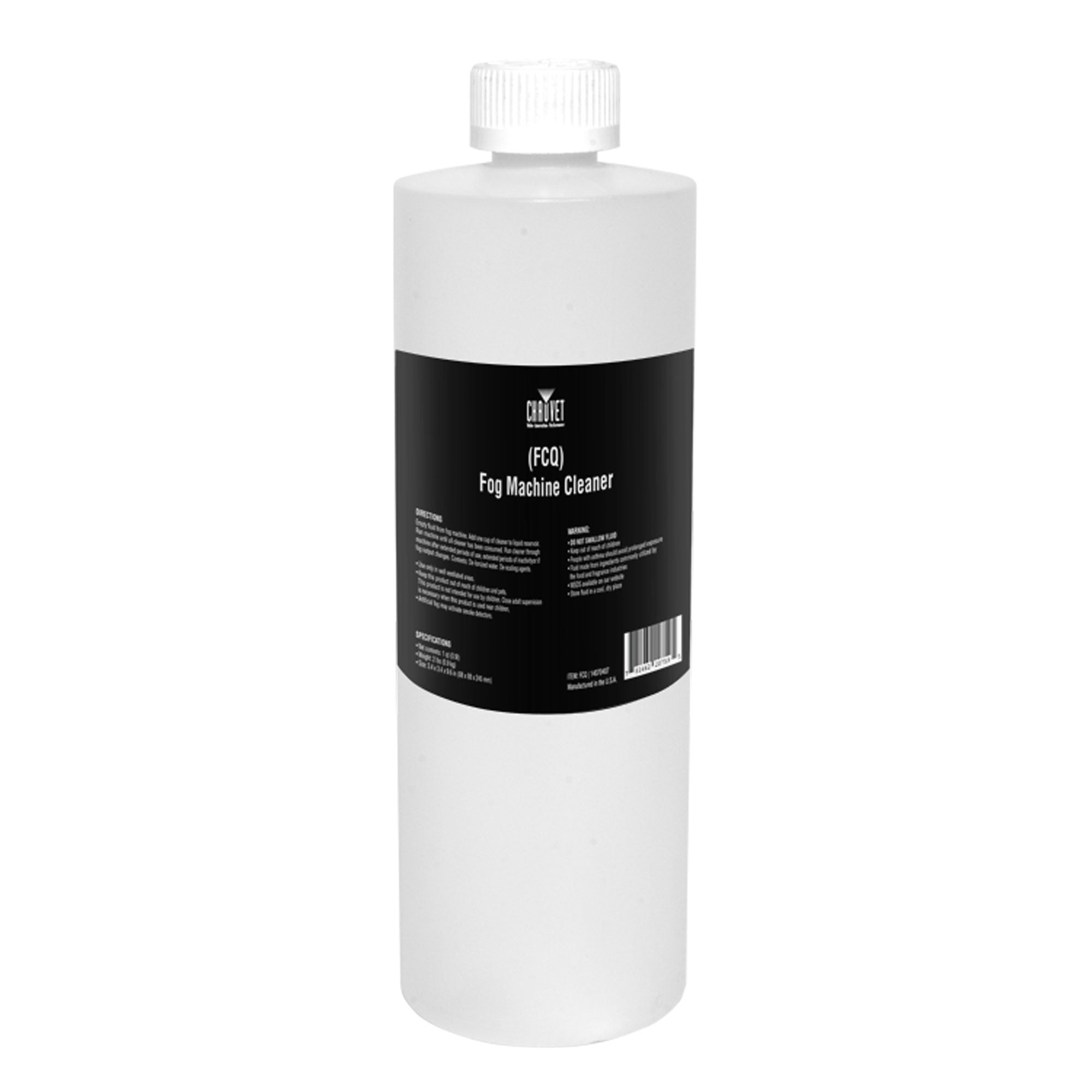 Chauvet DJ FCQ Fog Machine Cleaning Fluid (1 Quart)