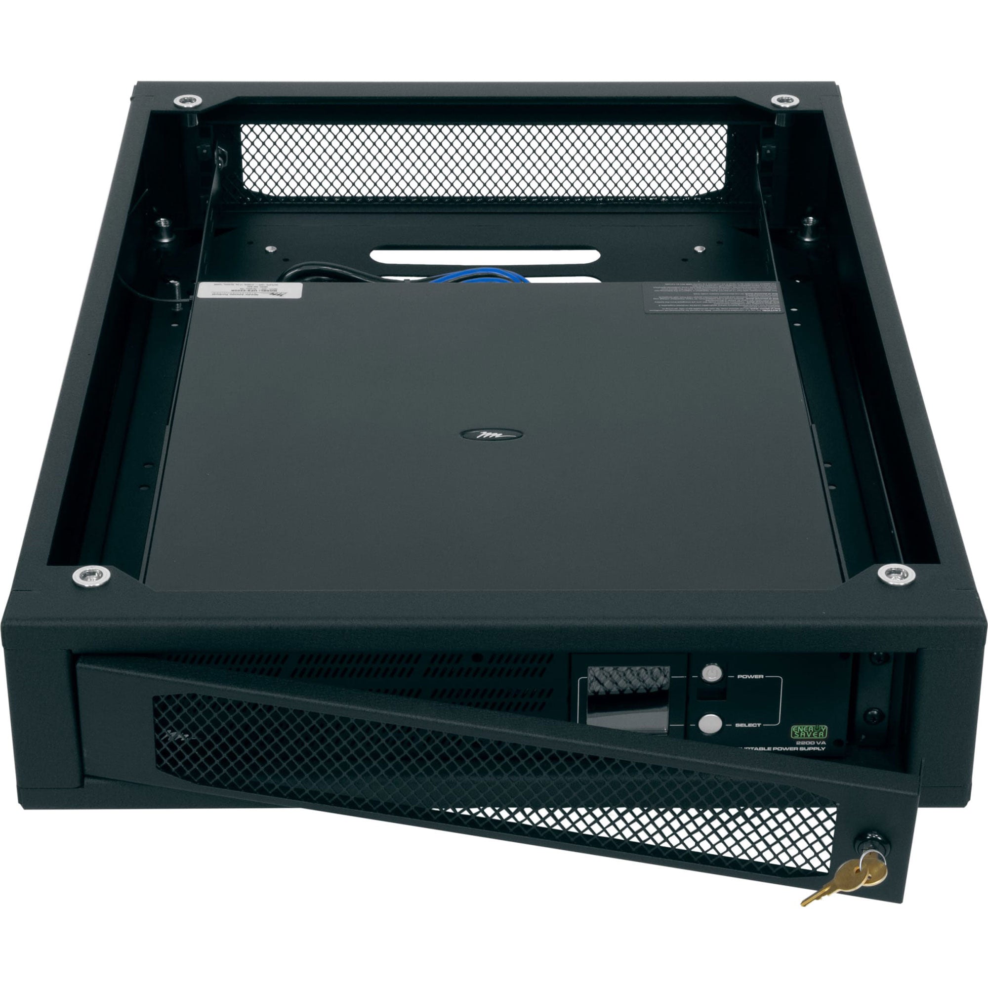 Middle Atlantic FWD-CBS-2KVA-BGR38 Forward UPS Caster Base with UPS-2200R for 38" Deep BGR Series