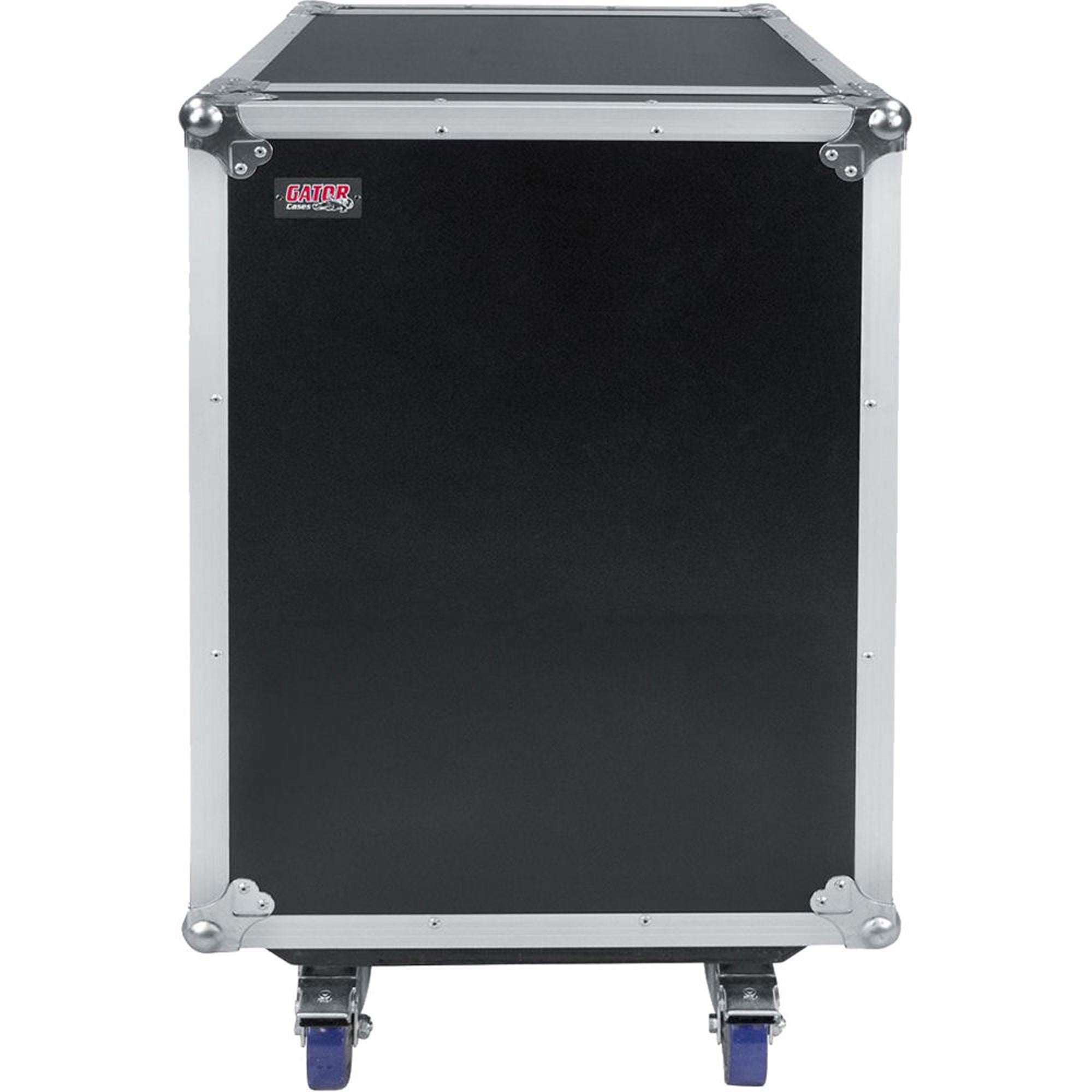 Gator Cases G-TOUR16UCA-24D Audio Road Rack Case with Casters (16U, 24" Deep)