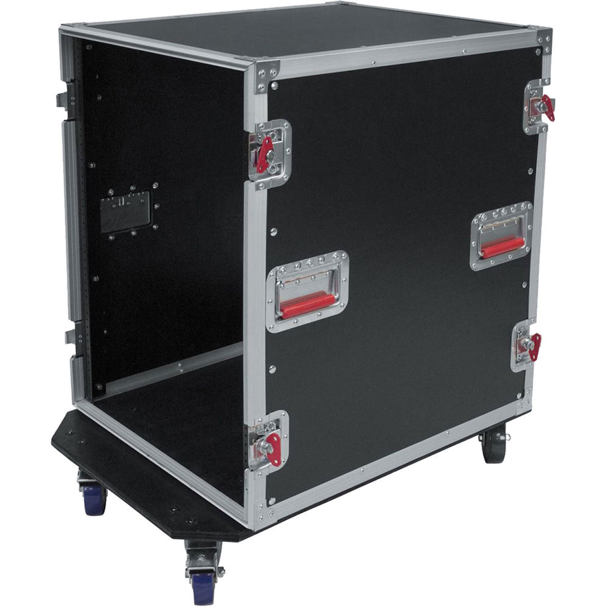 Gator Cases G-TOUR16UCA-24D Audio Road Rack Case with Casters (16U, 24" Deep)