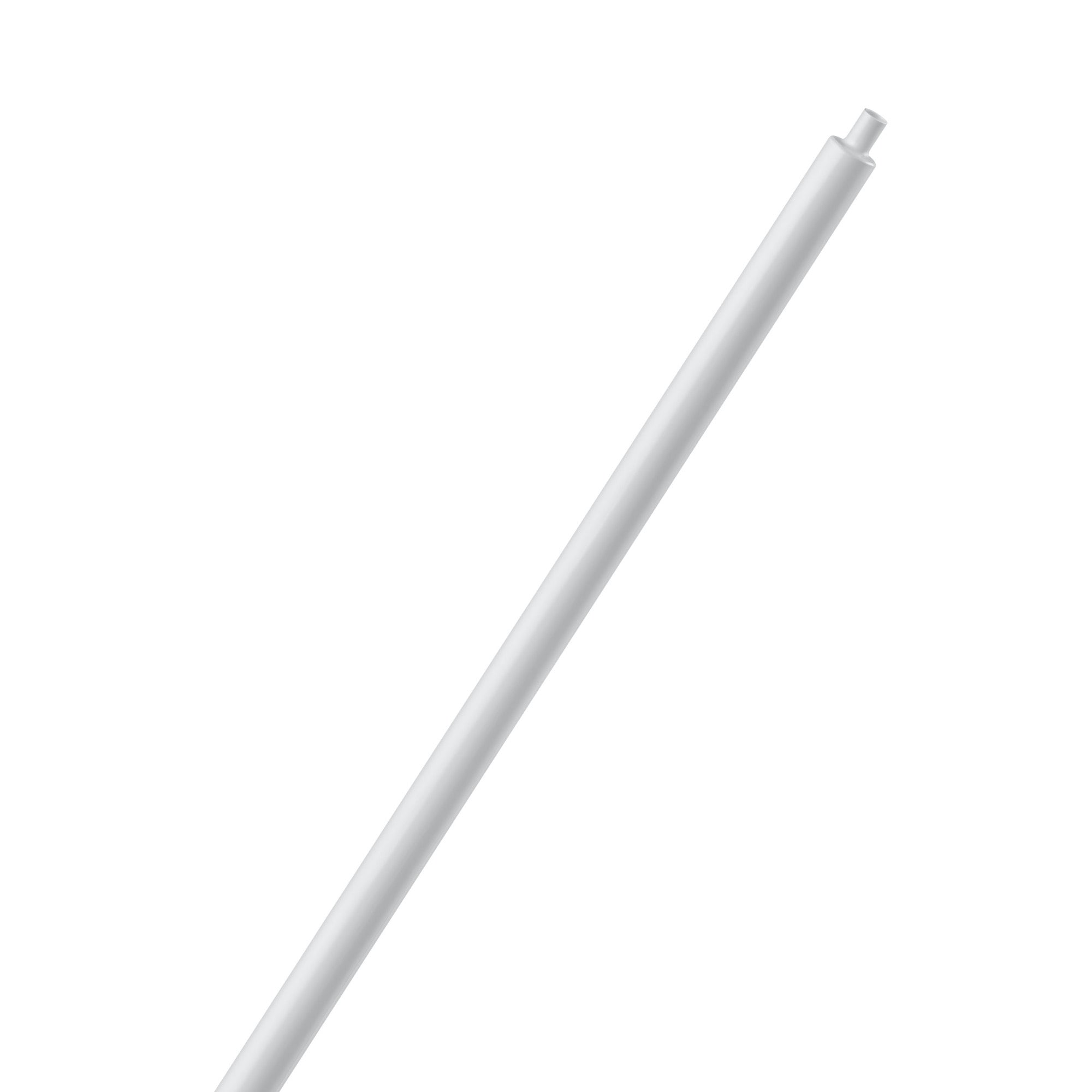 Sumitomo Sumitube B2 1/16" Flexible Polyolefin 2:1 Heat Shrink Tubing - White (By the Foot)