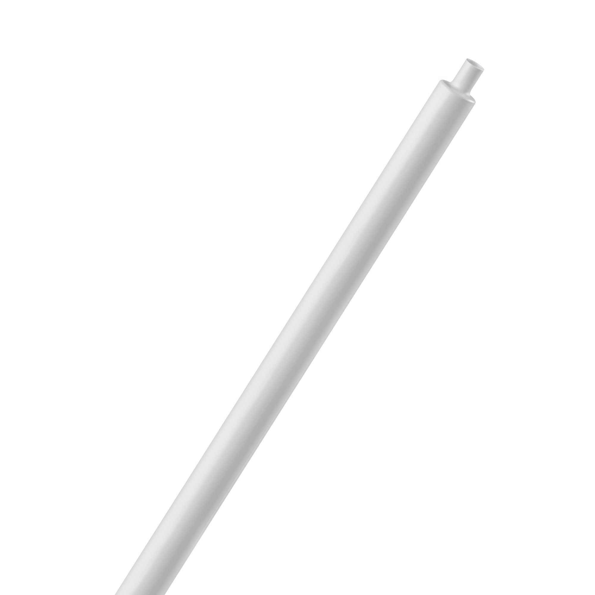 Sumitomo Sumitube B2 1/8" Flexible Polyolefin 2:1 Heat Shrink Tubing - White (By the Foot)