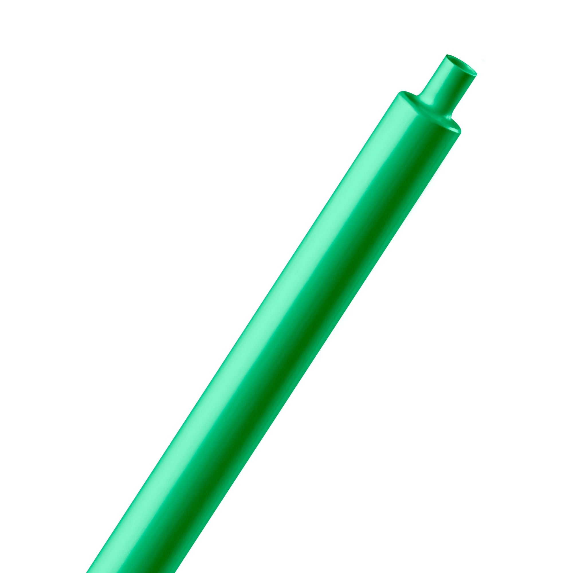 Sumitomo Sumitube B2 3/16" Flexible Polyolefin 2:1 Heat Shrink Tubing - Green (By the Foot)