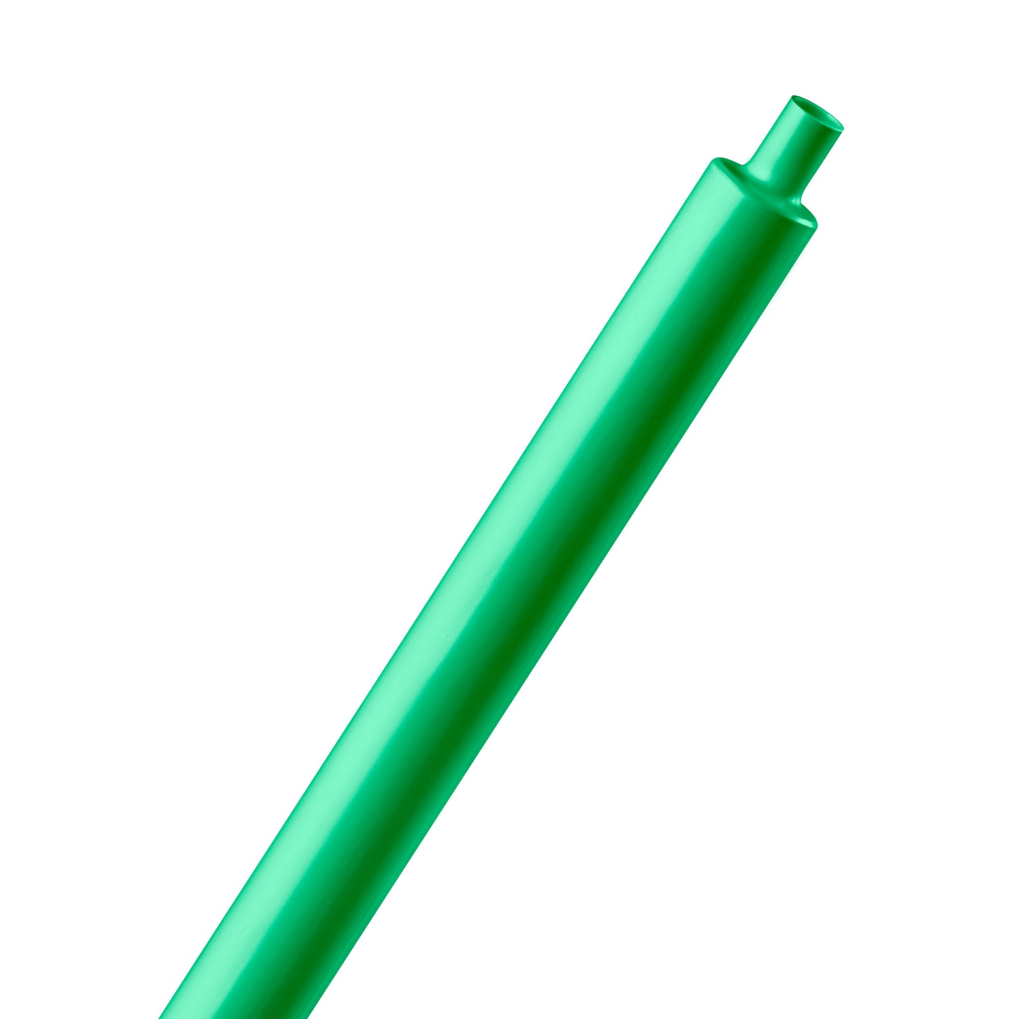 Sumitomo Sumitube B2 1/4" Flexible Polyolefin 2:1 Heat Shrink Tubing - Green (By the Foot)