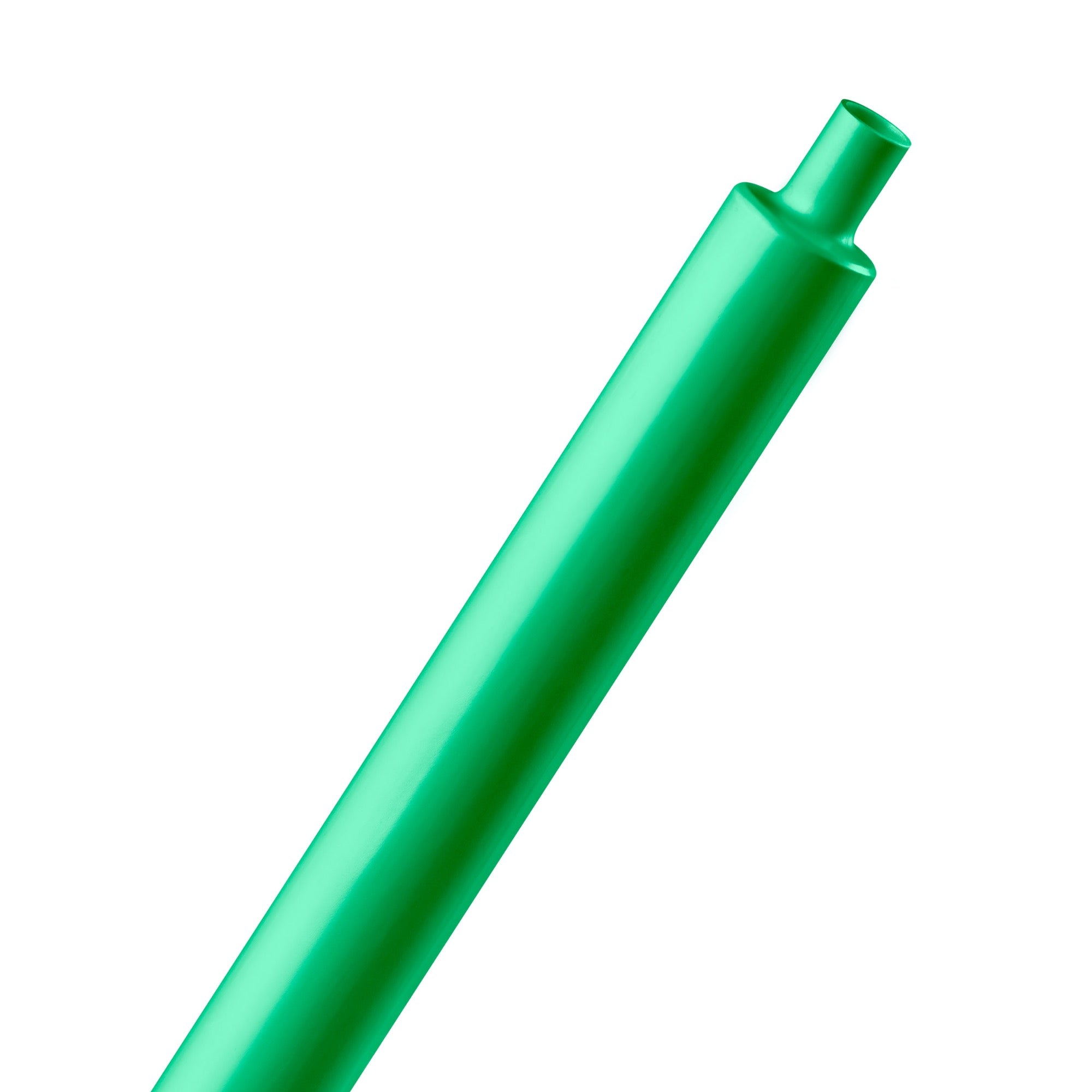 Sumitomo Sumitube B2 3/8" Flexible Polyolefin 2:1 Heat Shrink Tubing - Green (By the Foot)