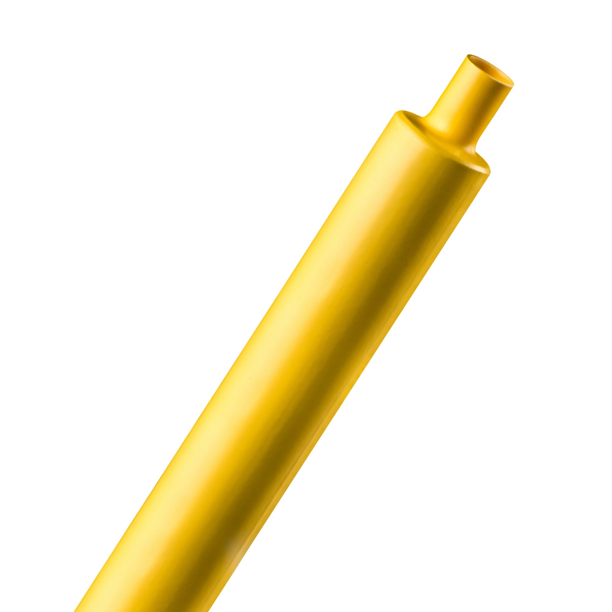 Sumitomo Sumitube B2 1/2" Flexible Polyolefin 2:1 Heat Shrink Tubing - Yellow (By the Foot)