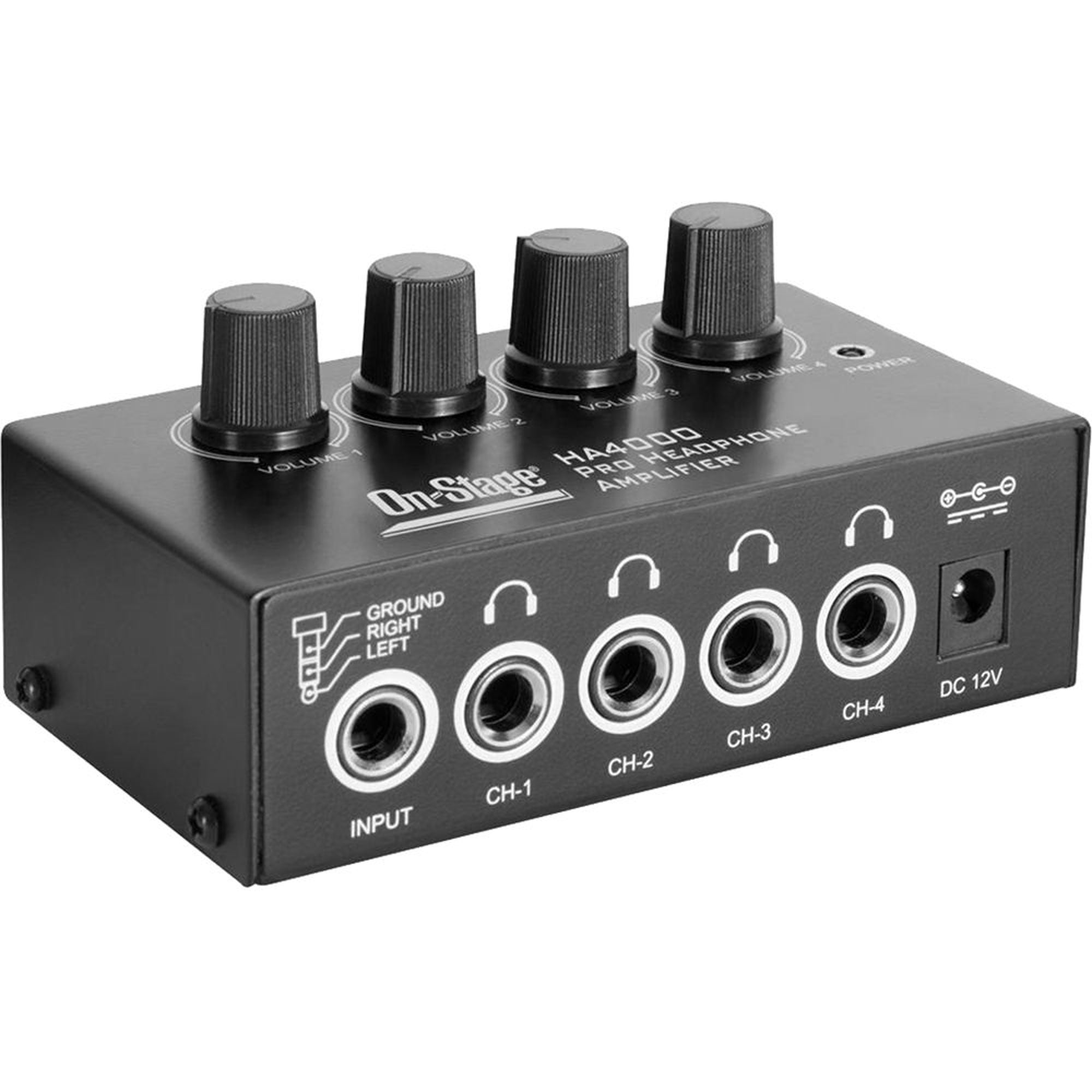 On-Stage HA4000 Pro Headphone Amplifier