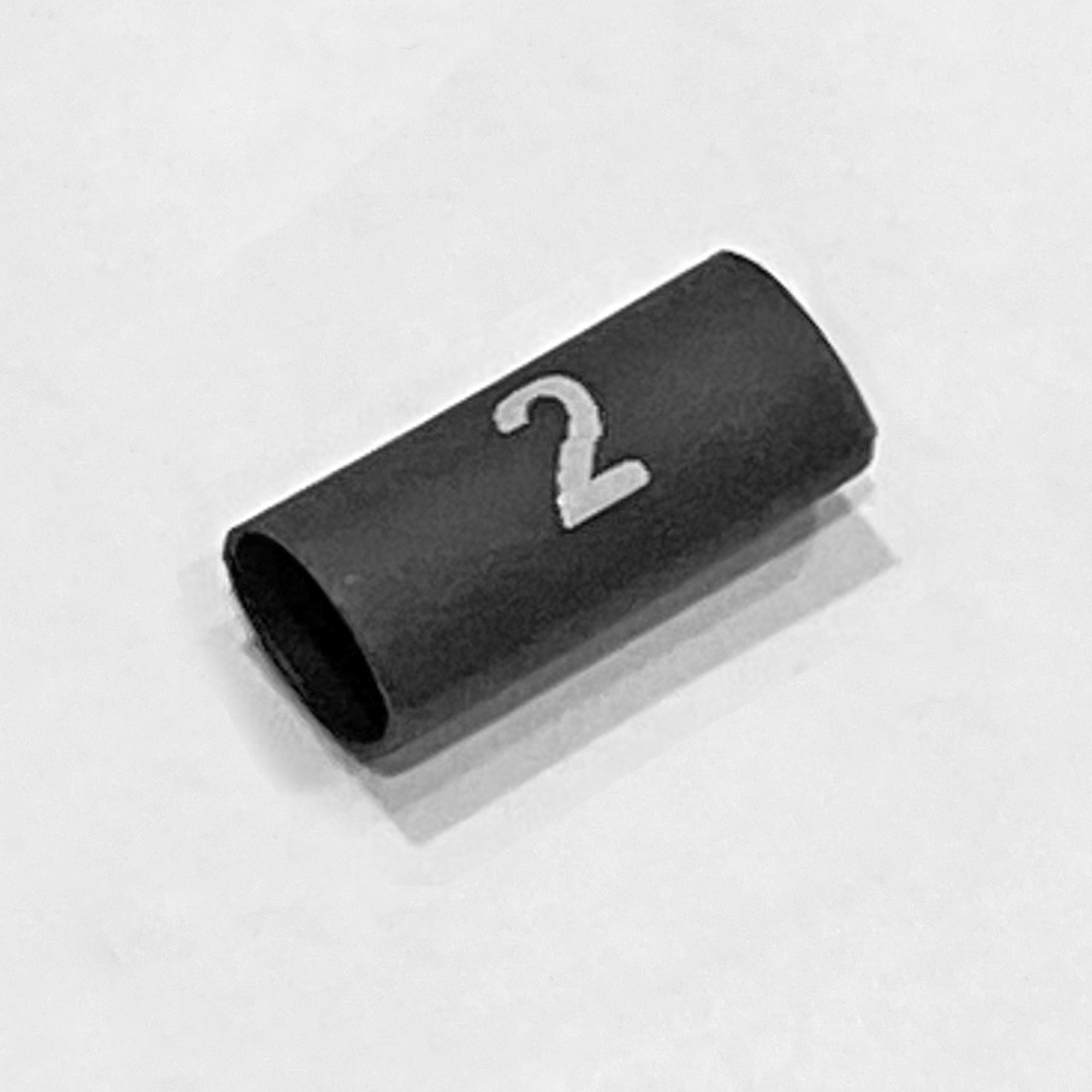 Performance Audio 2:1 3/16" Heat Shrink Number Snake Channel Wire Marker (Number 2, 25 Pack)