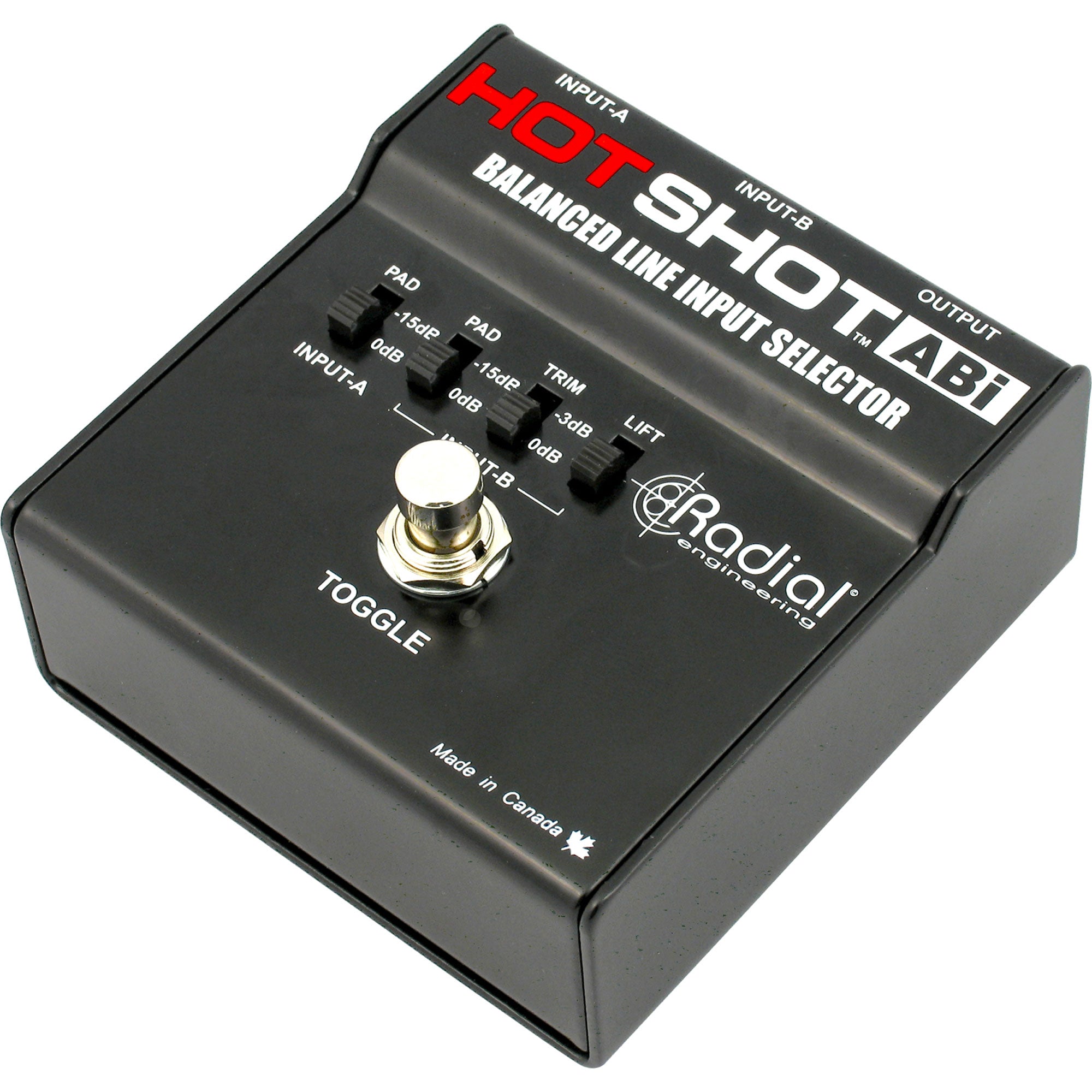 Radial Engineering Hotshot ABi Line Input Selector