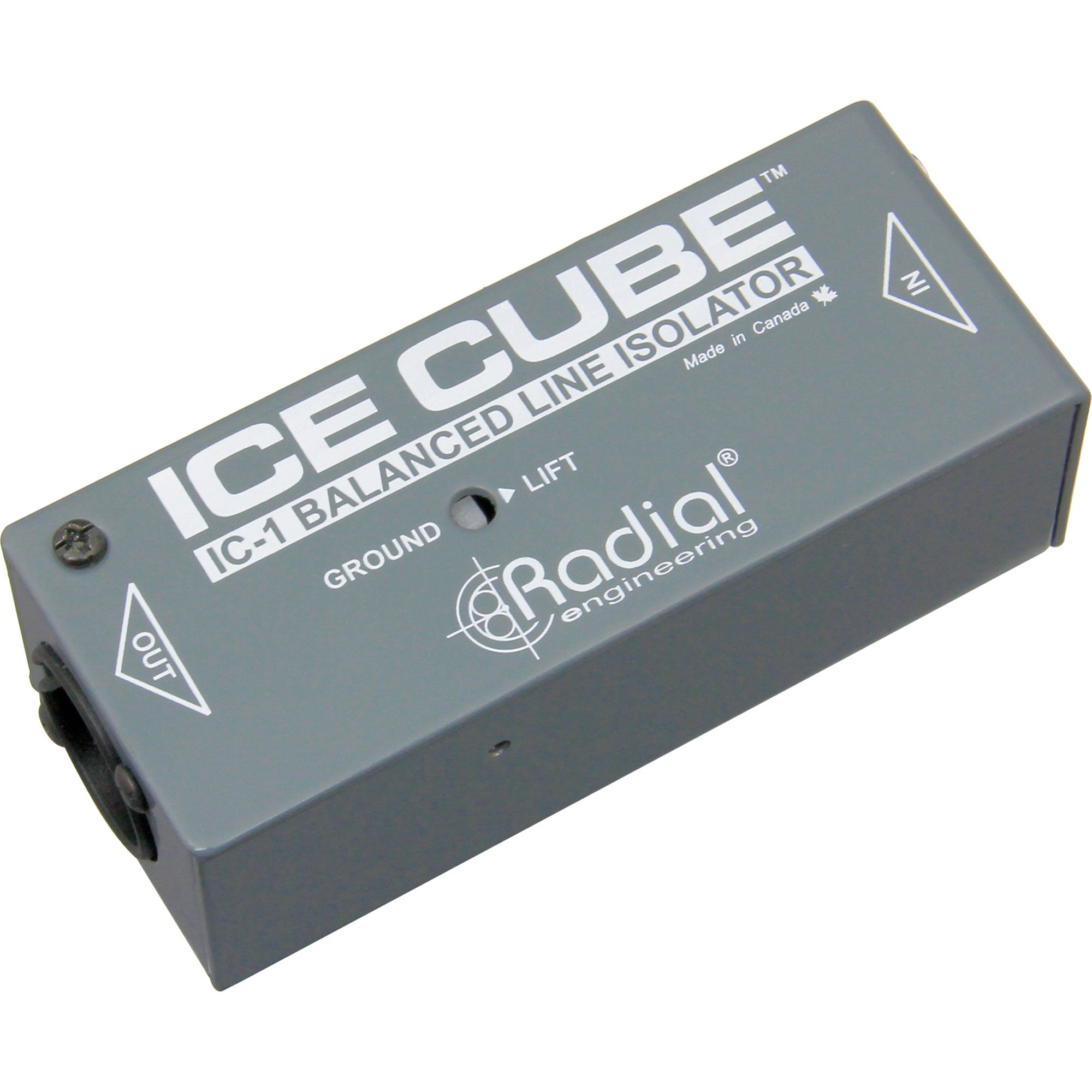 Radial Engineering IceCube IC-1 Balanced Line Isolator and Hum Eliminator