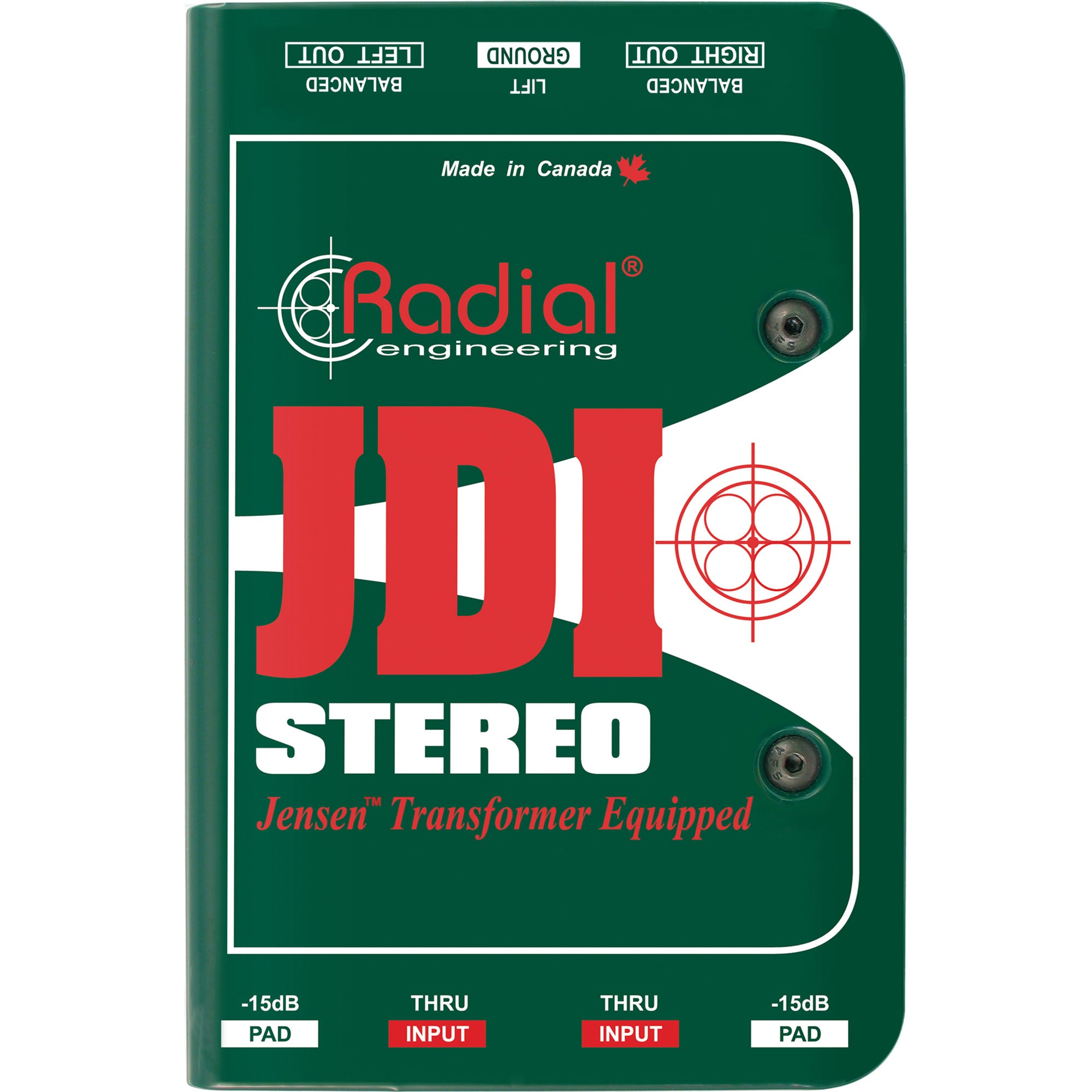 Radial Engineering JDI Stereo Passive Direct Box