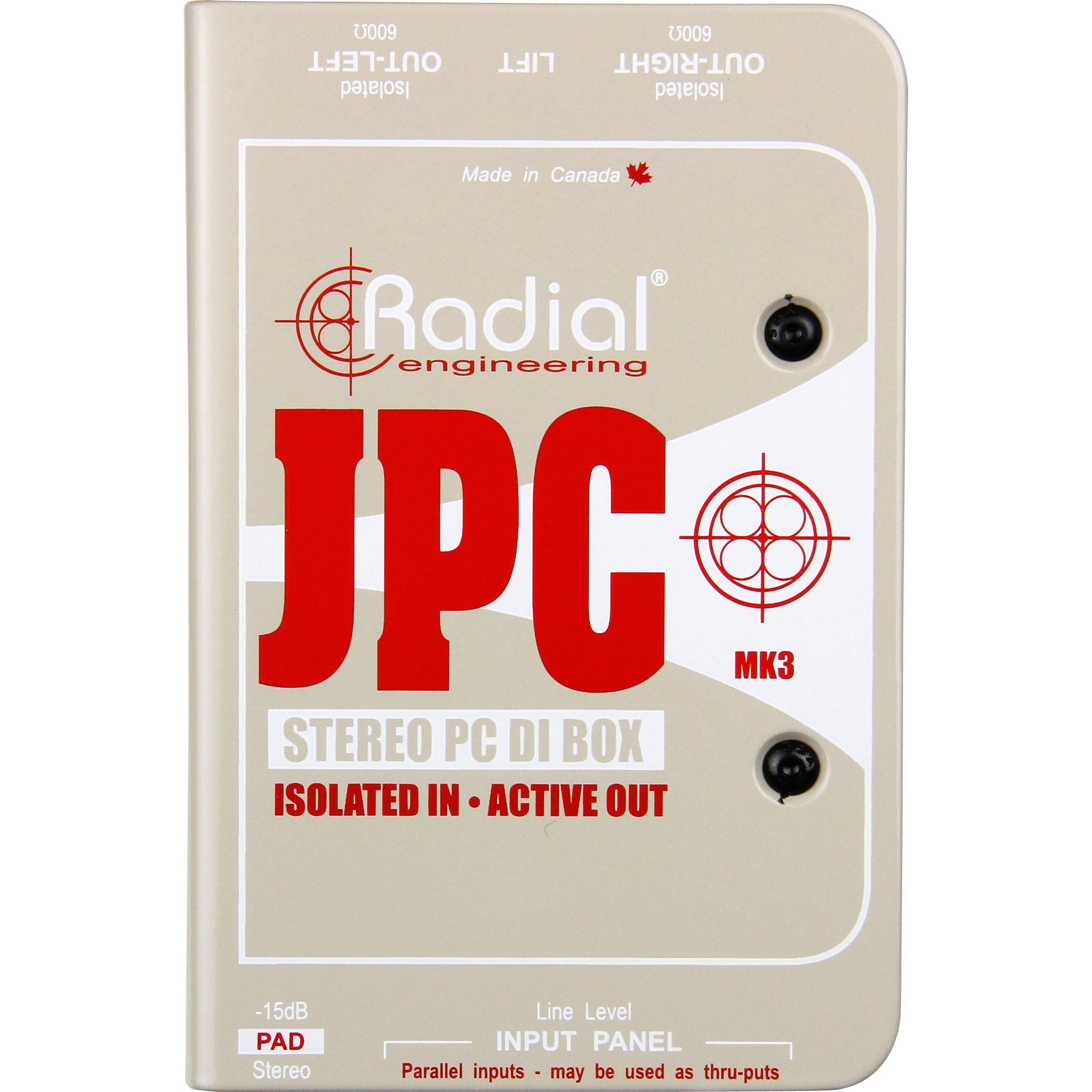 Radial Engineering JPC Stereo PC-AV Active Direct Box