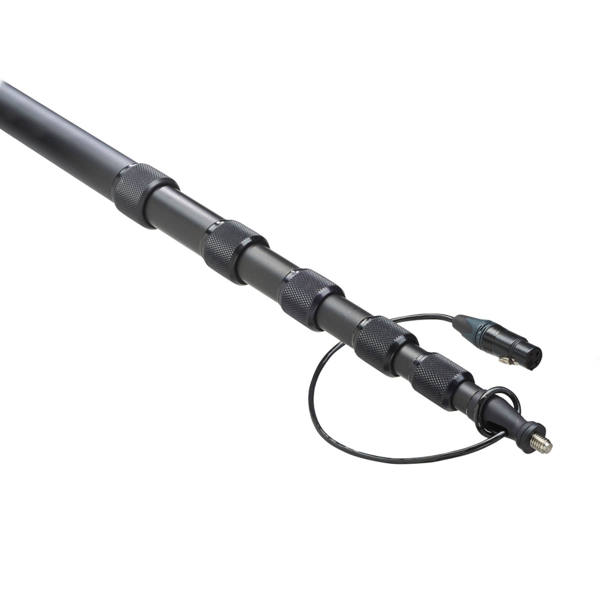 K-Tek KE79CC Avalon Aluminum Traveler Boompole with Internal Coiled Cable (Straight Exit)