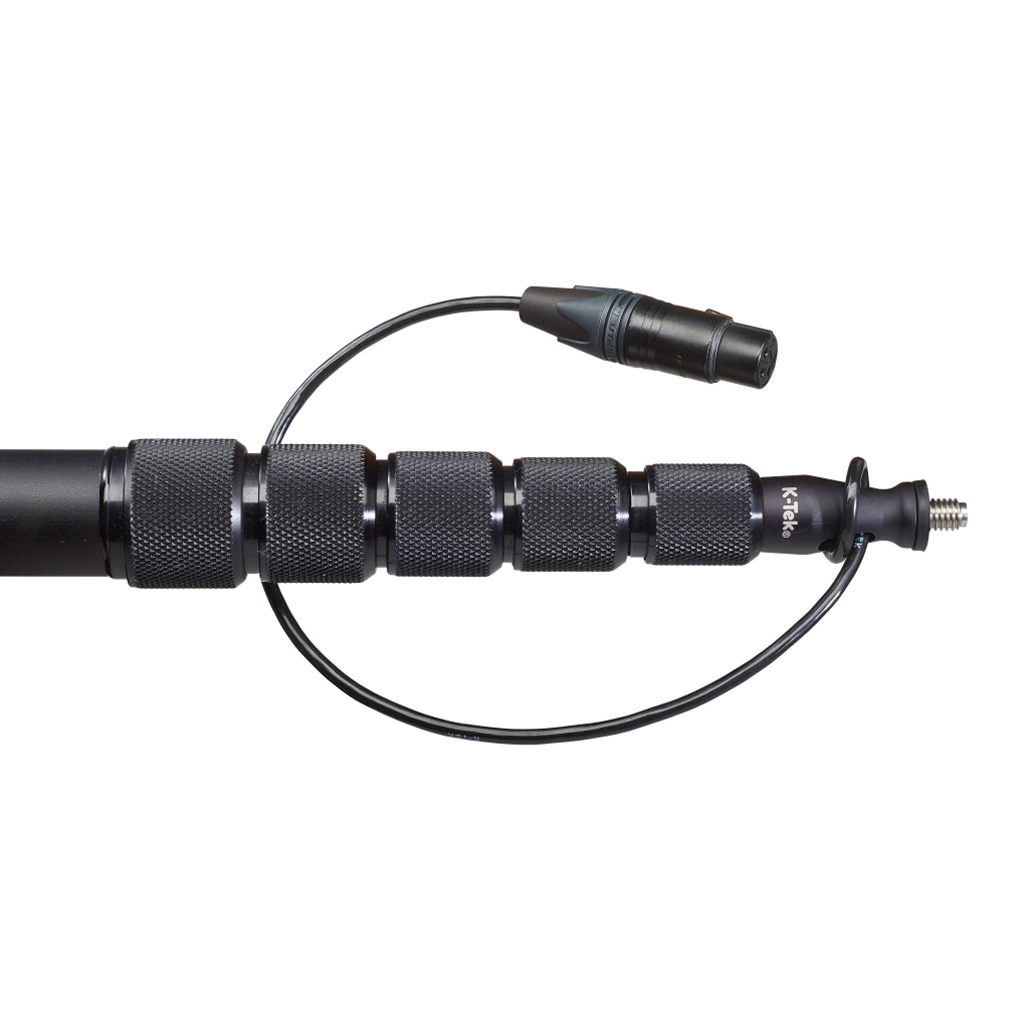 K-Tek KE79CC Avalon Aluminum Traveler Boompole with Internal Coiled Cable (Straight Exit)