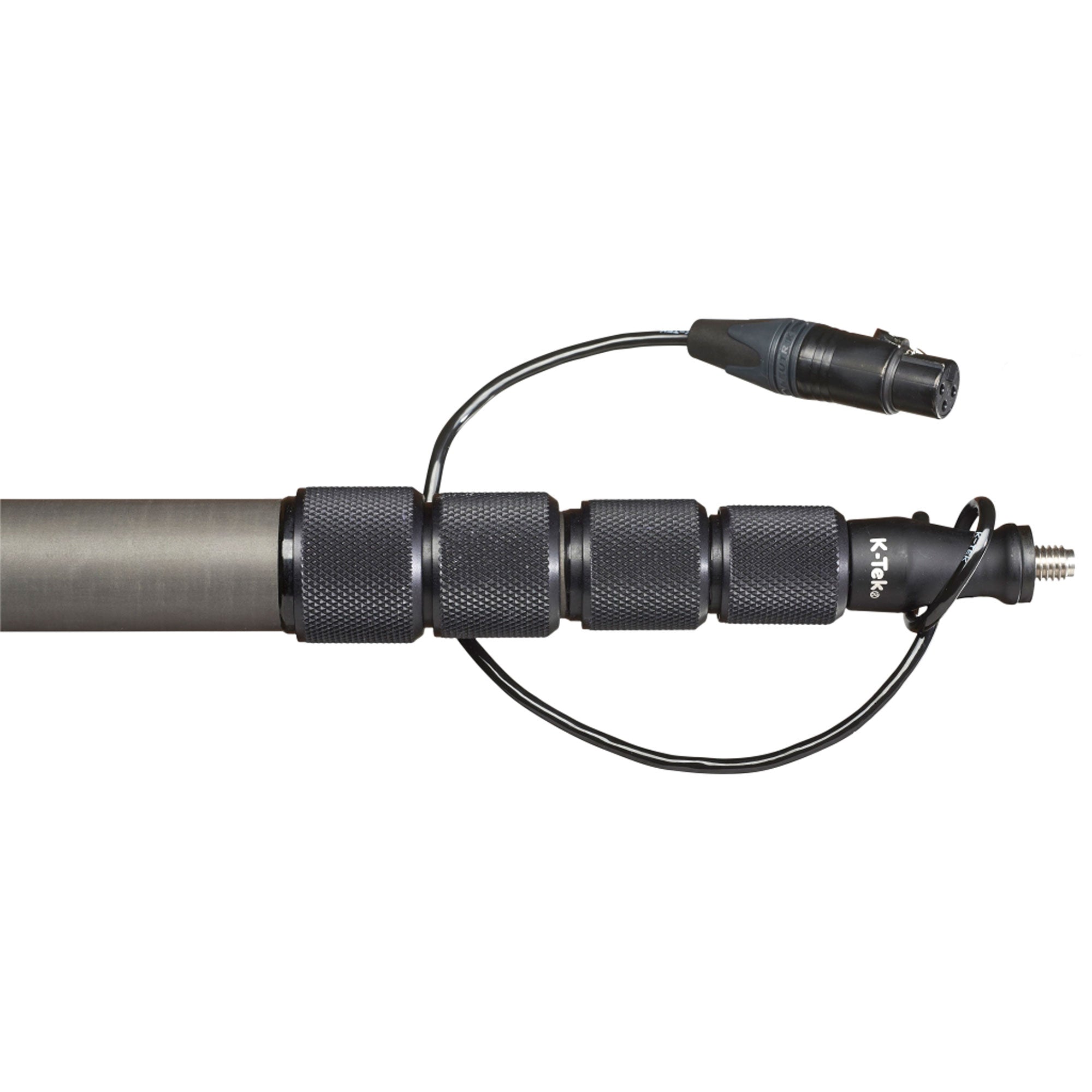 K-Tek KEG100CCR Avalon Graphite Boompole with Internal Coiled Cable (Right Angle Exit)