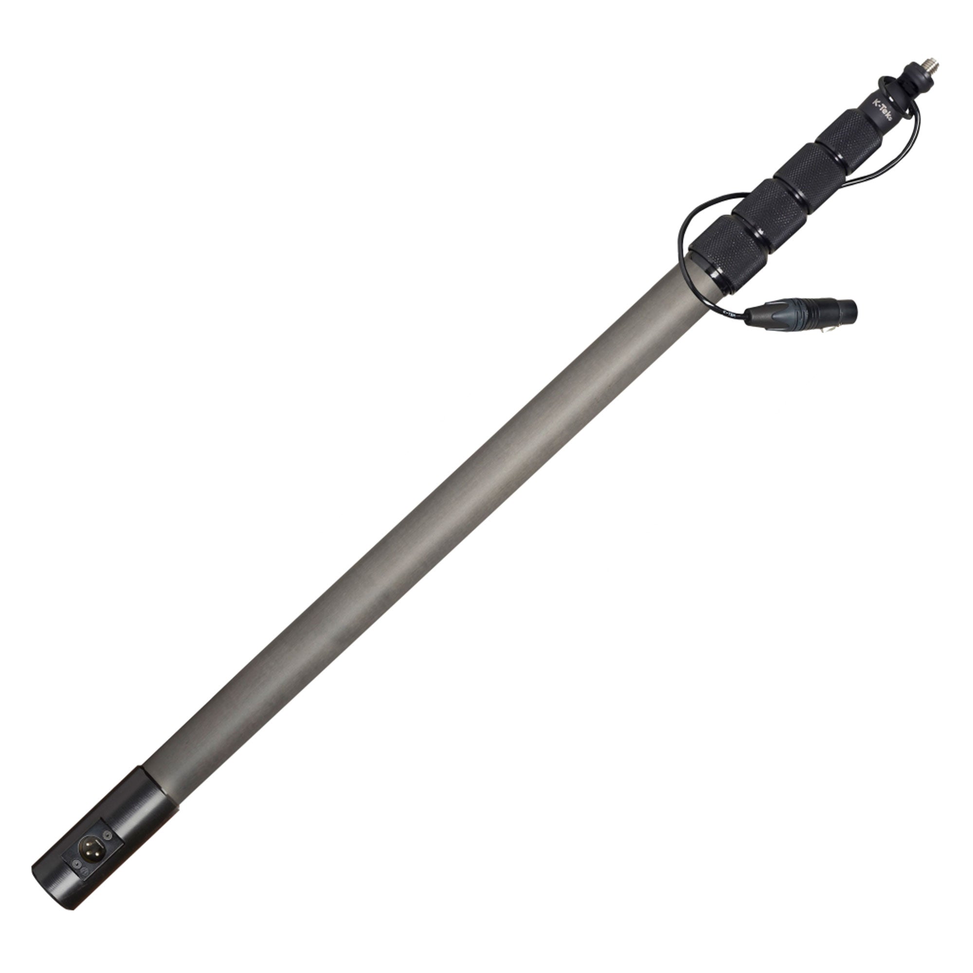 K-Tek KEG100CCR Avalon Graphite Boompole with Internal Coiled Cable (Right Angle Exit)