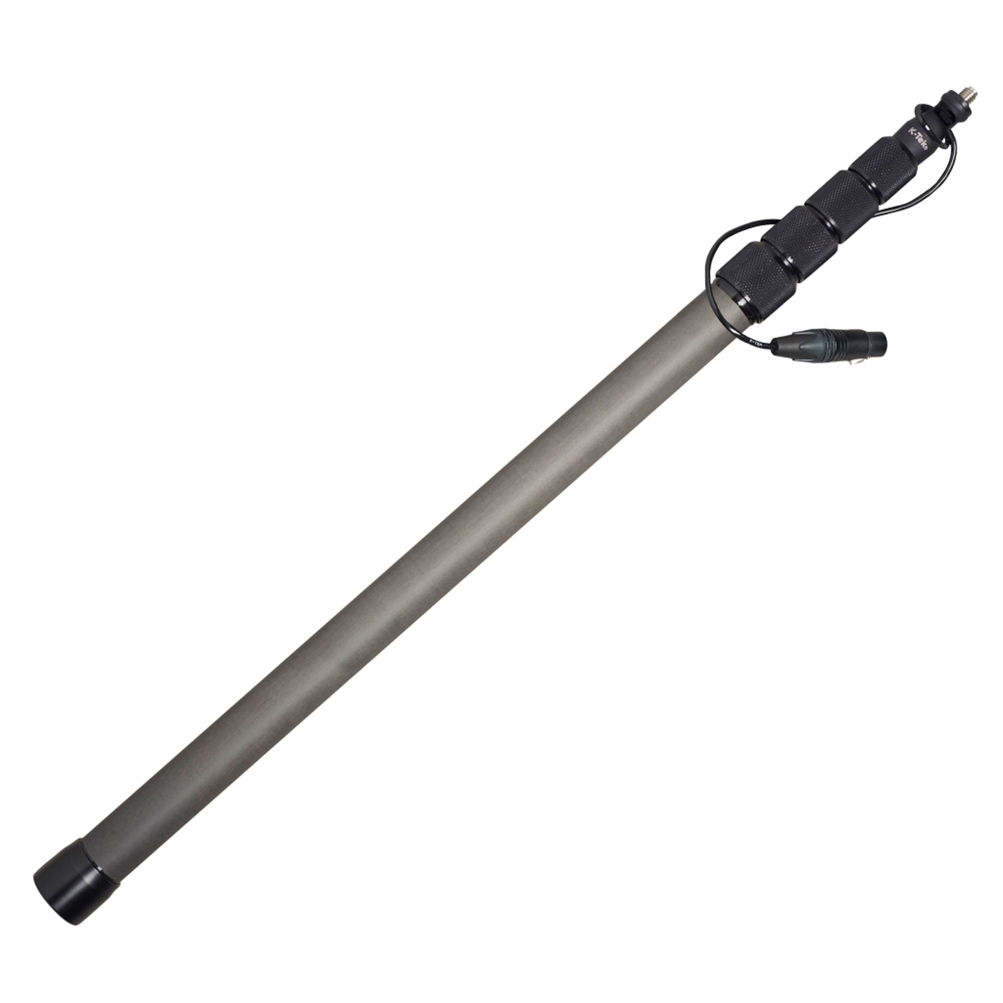 K-Tek KEG150CC Avalon Graphite Boompole with Internal Coiled Cable (Straight Exit)