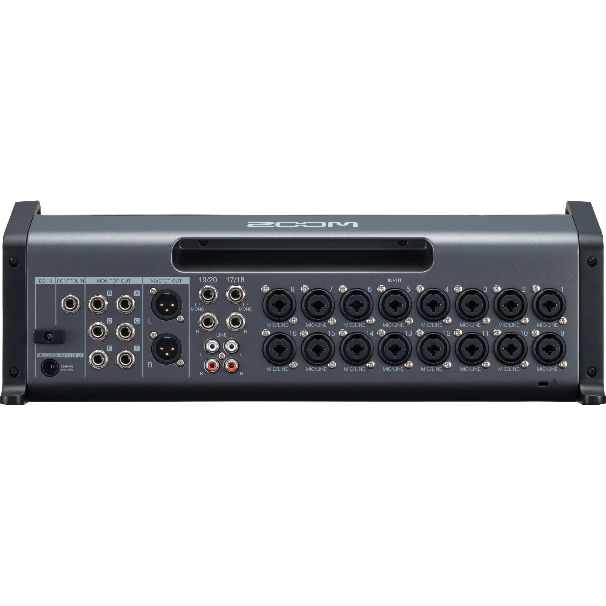 Zoom LiveTrak L-20R 20-Channel Digital Mixer and Multitrack Recorder for Stage Use