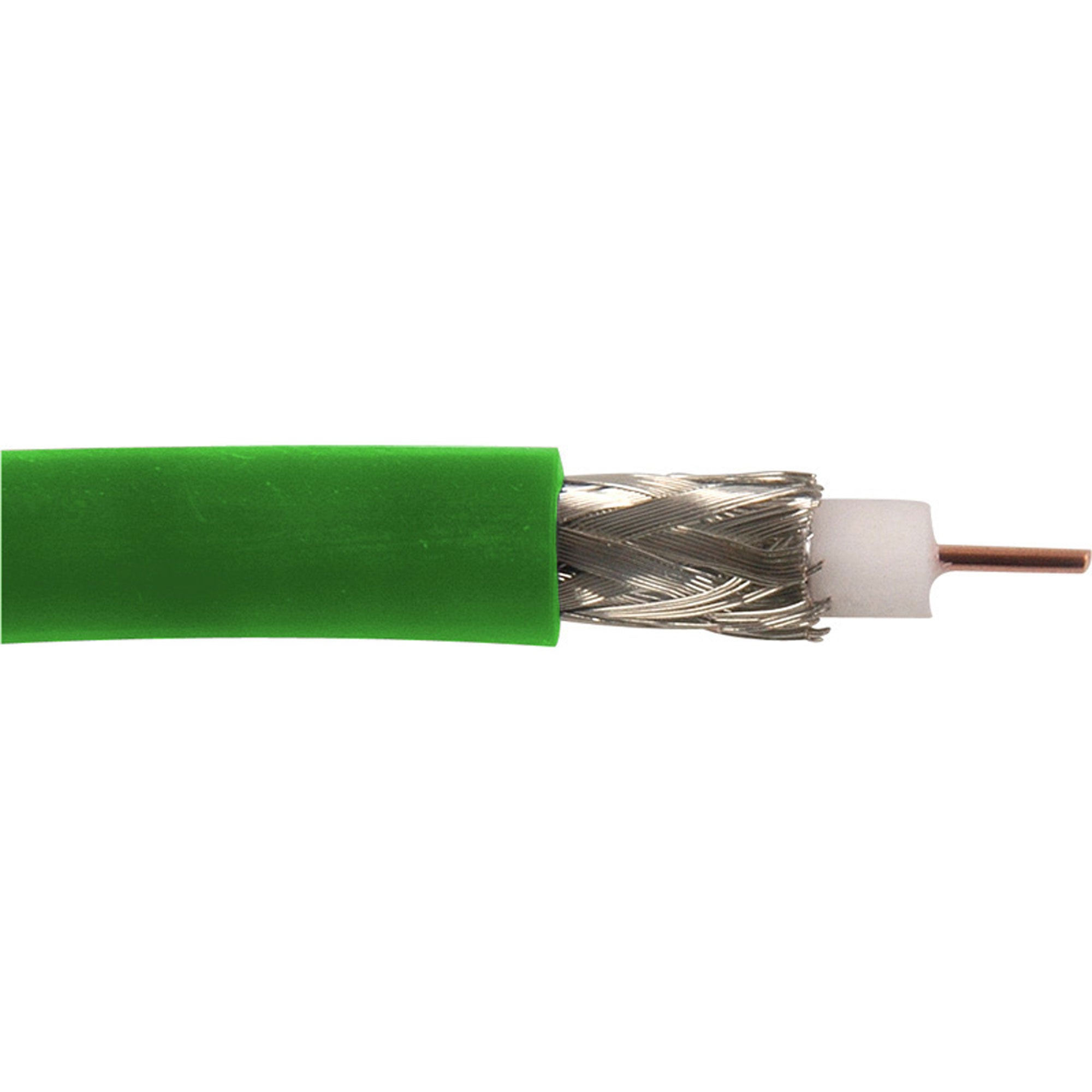 Canare L-5CFB 75 Ohm 3G-SDI / HD-SDI Digital Video Coaxial Cable RG-6 Type (Green, 656'/200m)