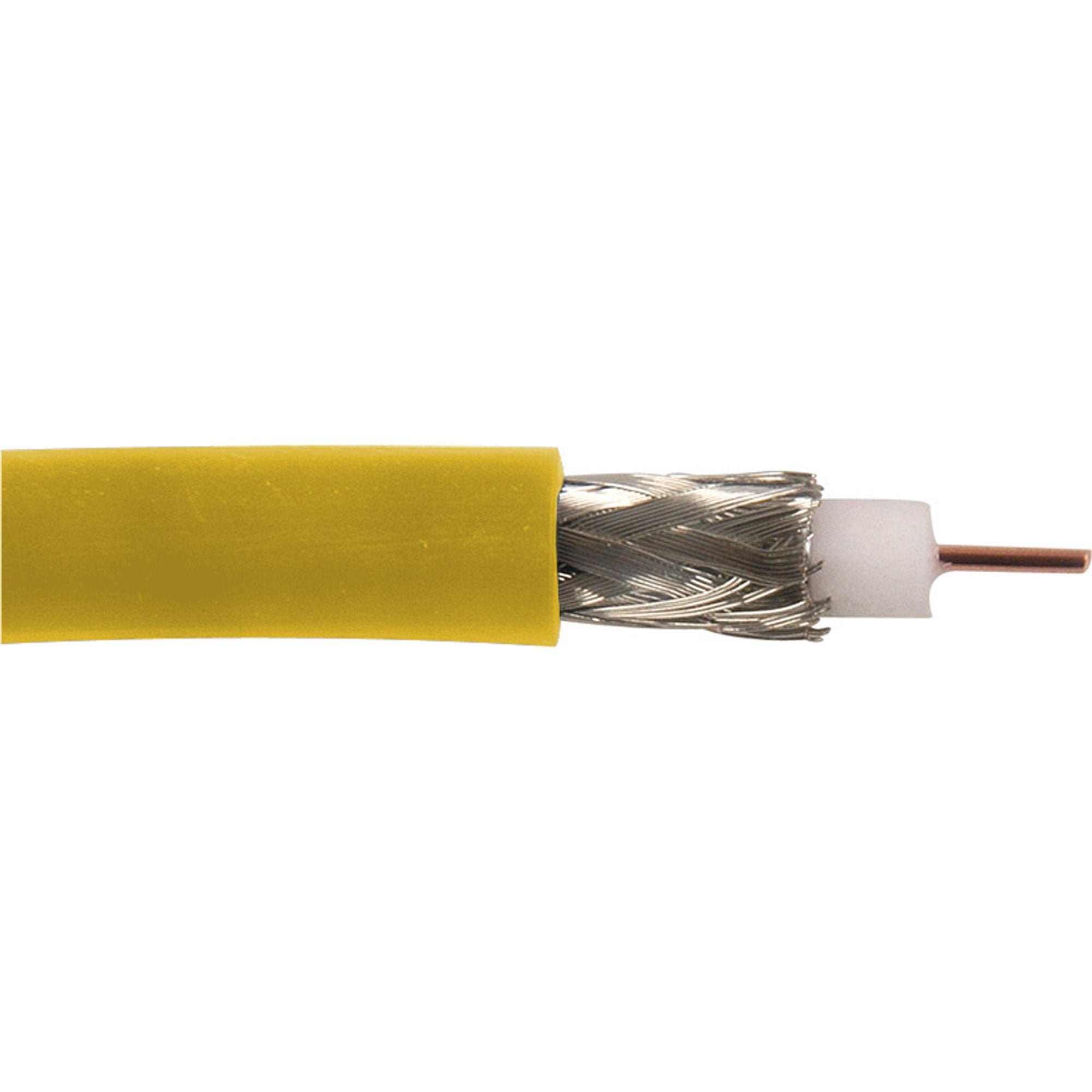 Canare L-4CFB 75 Ohm 3G-SDI / HD-SDI Digital Video Coaxial Cable RG-59 Type (Yellow, 656'/200m)