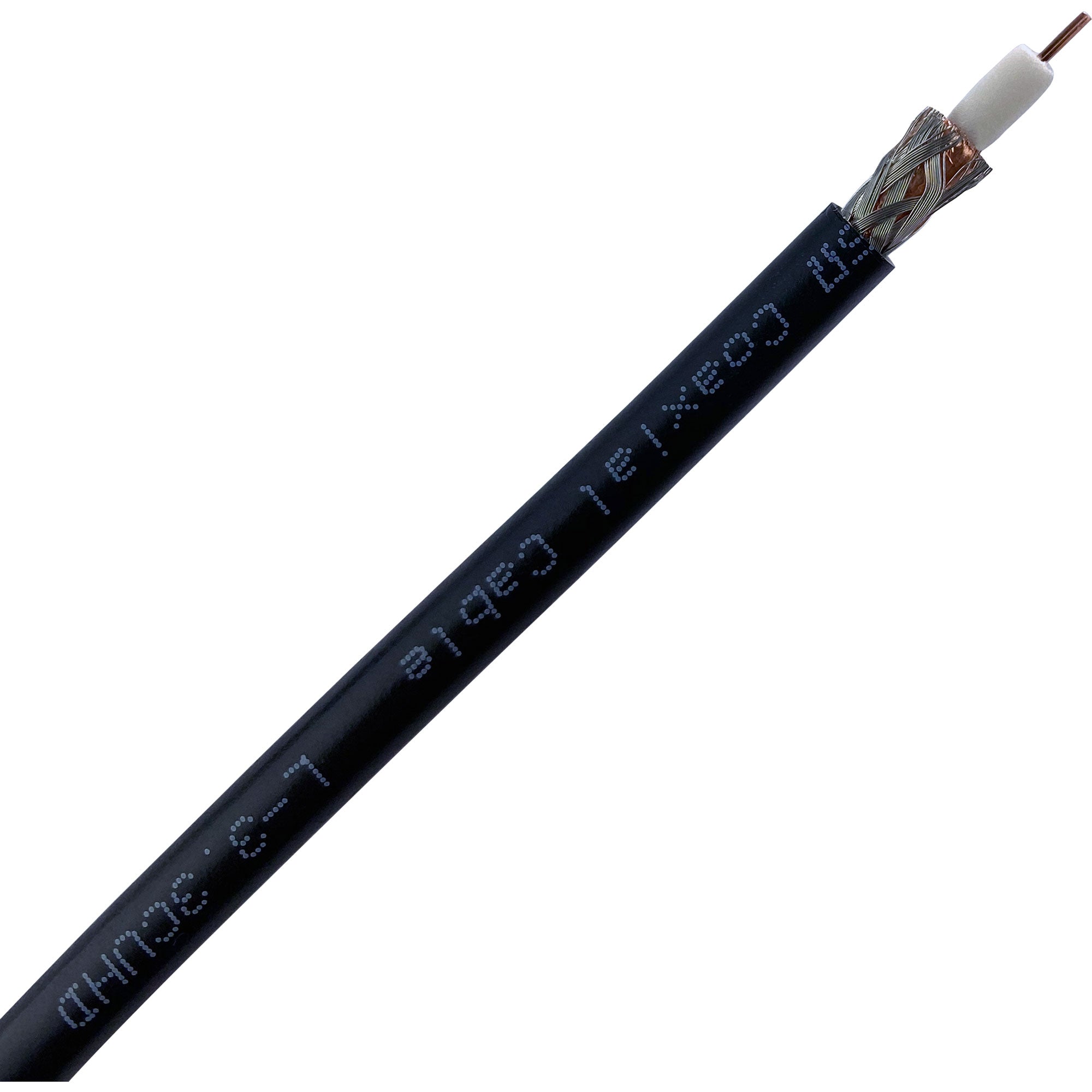 Canare L-8CUHD 75 Ohm Coaxial Cable for 12G-SDI (Black, 984'/300m)