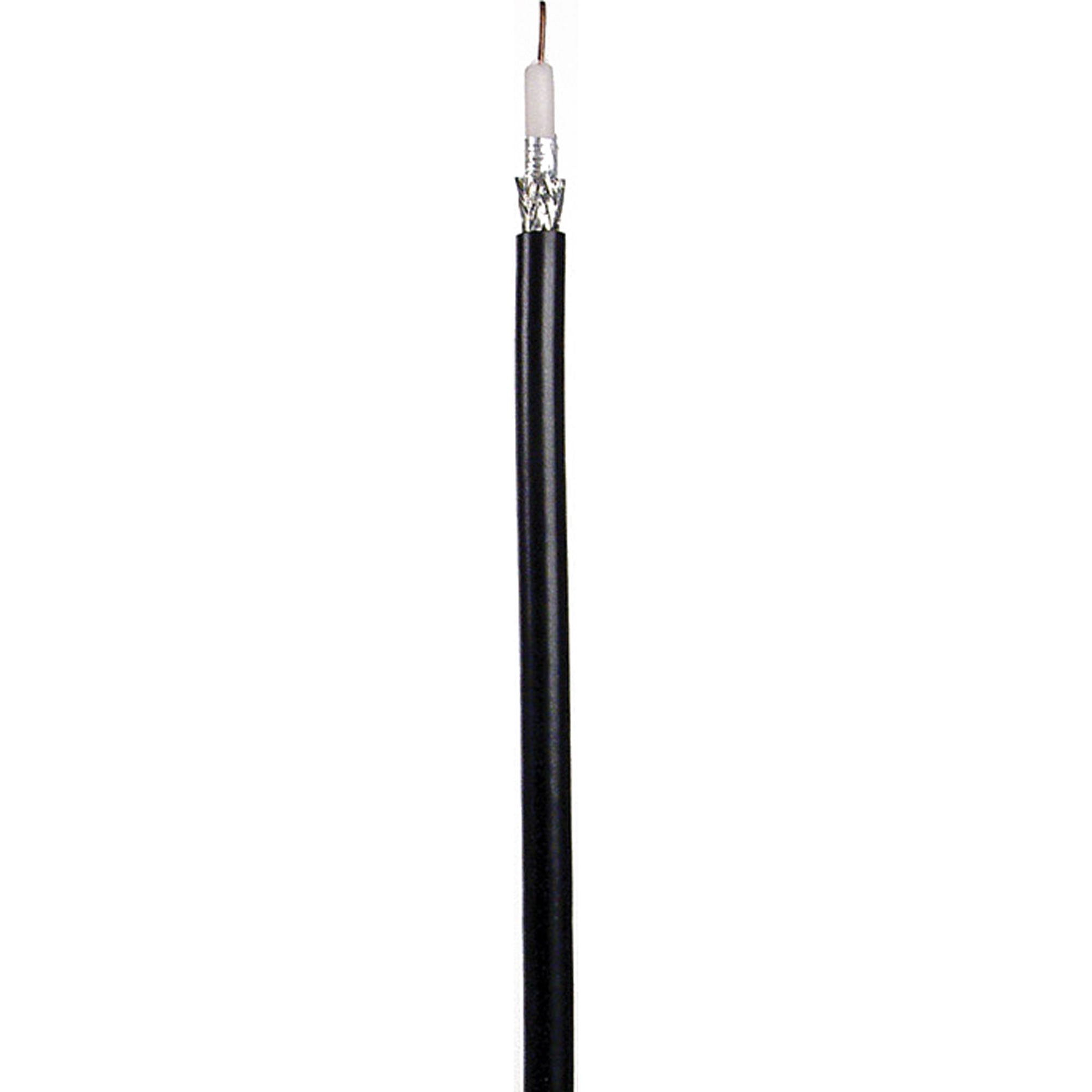 Canare L-4CFB 75 Ohm 3G-SDI / HD-SDI Digital Video Coaxial Cable RG-59 Type (Black, By the Foot)