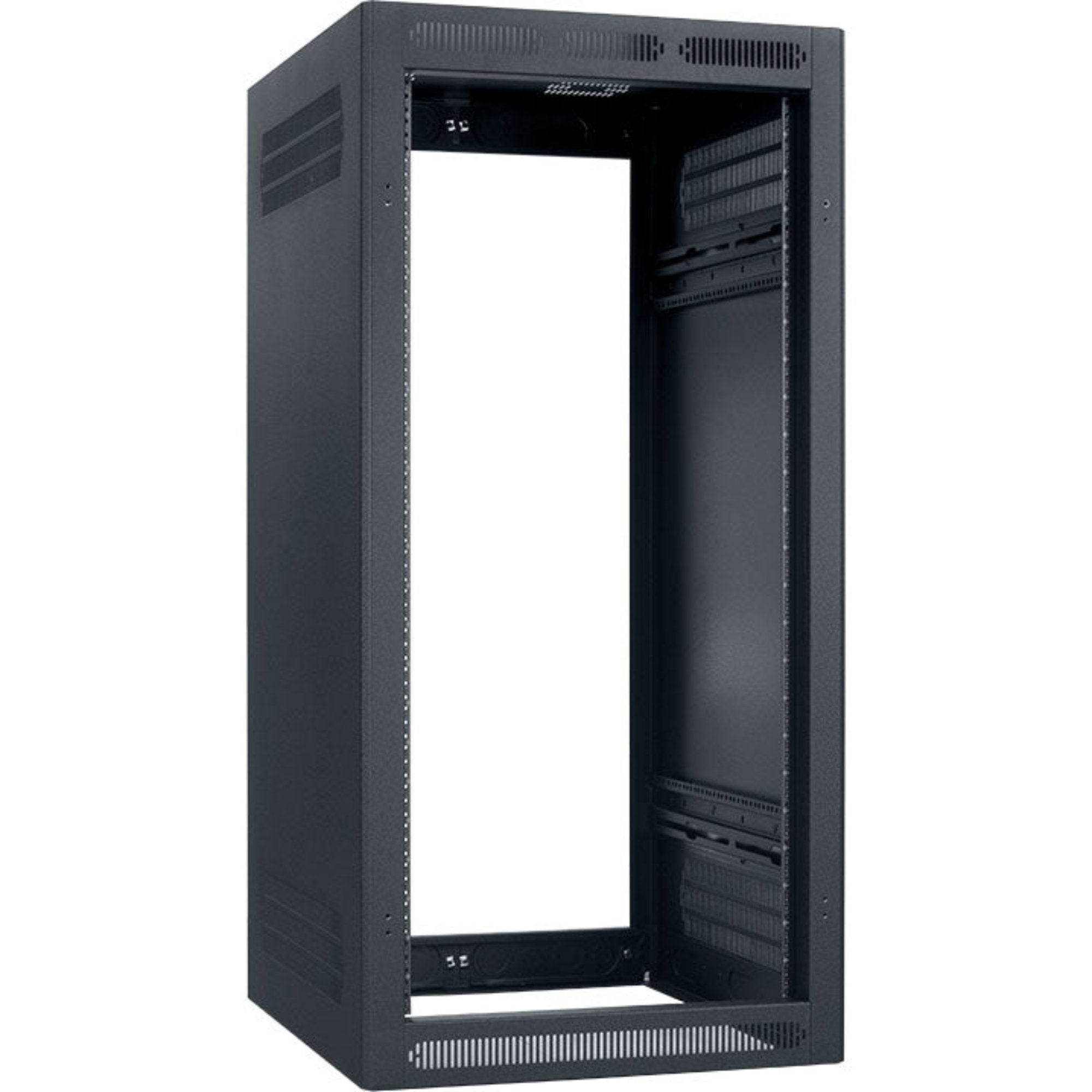 Lowell LER-2427-LRD Enclosed Rack, No Rear Door (24U, 27" Deep)