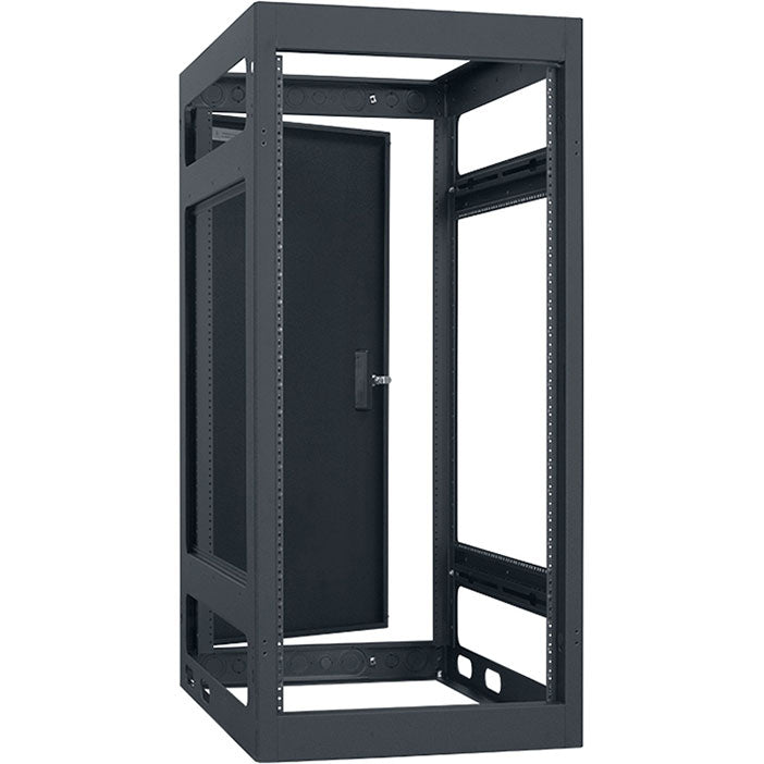 Lowell LGNR-2427 Gangable Narrow Rack with Rear Door (24U x 27" Deep)