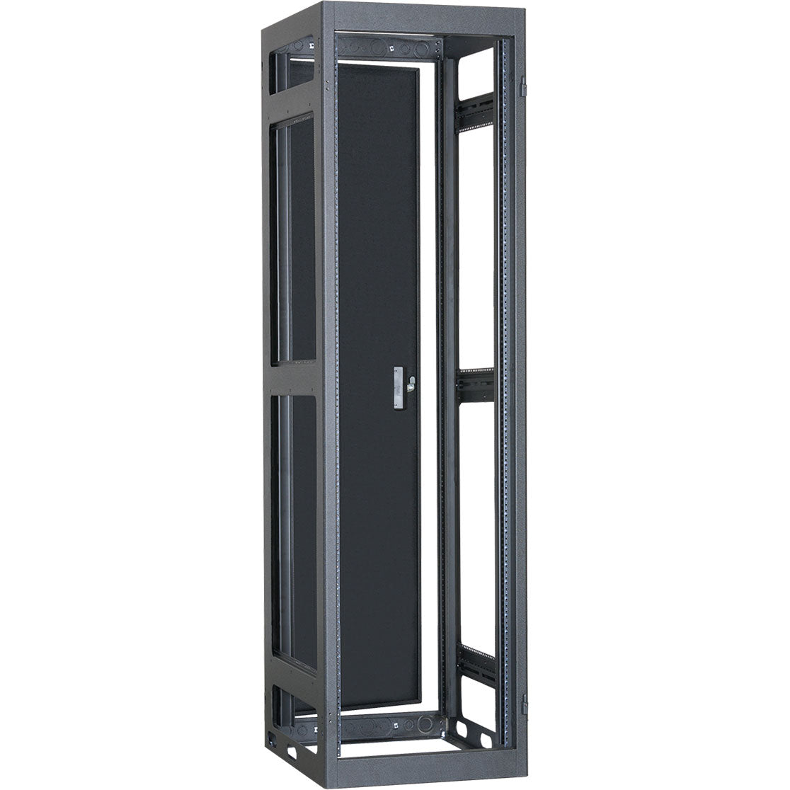 Lowell LGNR-4027 Gangable Narrow Rack with Rear Door (40U x 27" Deep)