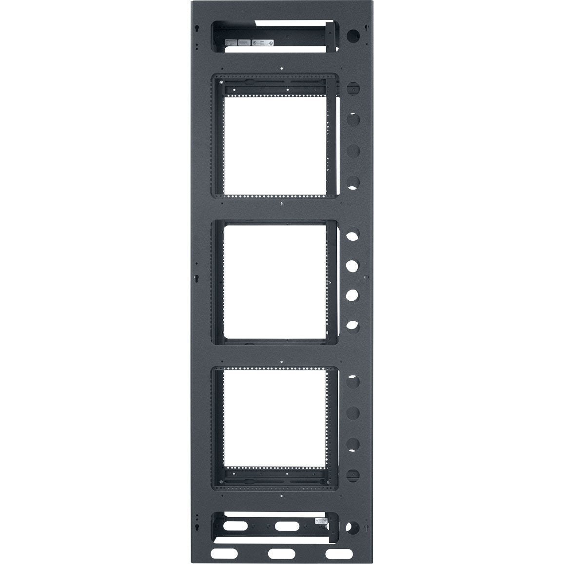 Lowell LGR-4442-LRD Gangable Rack without Rear Door (44U x 42" Deep)