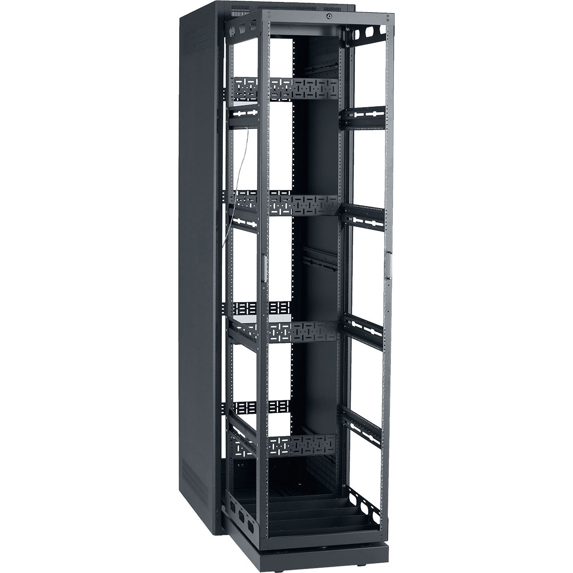 Lowell LHR-4432 Host Rack with Rollout/Rotating System (44U, 32" Deep)