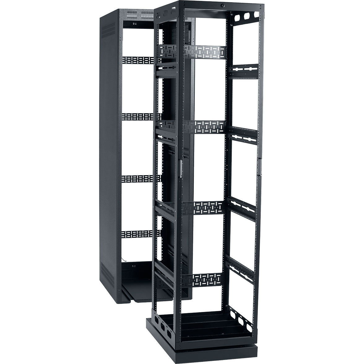 Lowell LHR-4442 Host Rack with Rollout/Rotating System (44U, 42" Deep)