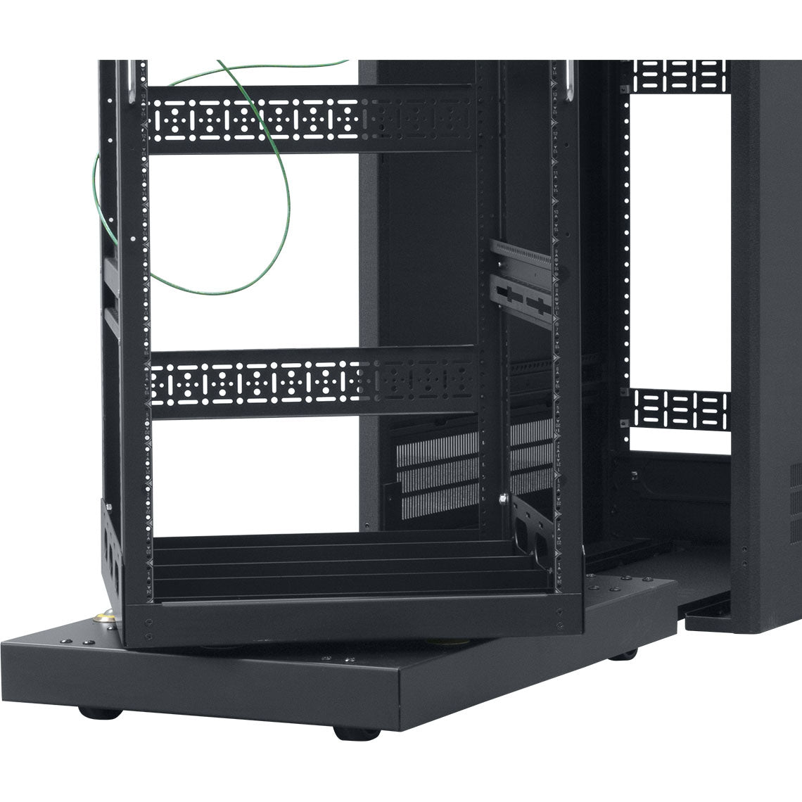 Lowell LHR-2432 Host Rack with Rollout/Rotating System (24U, 32" Deep)