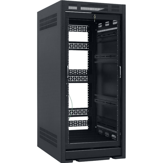 Lowell LHR-2432 Host Rack with Rollout/Rotating System (24U, 32" Deep)