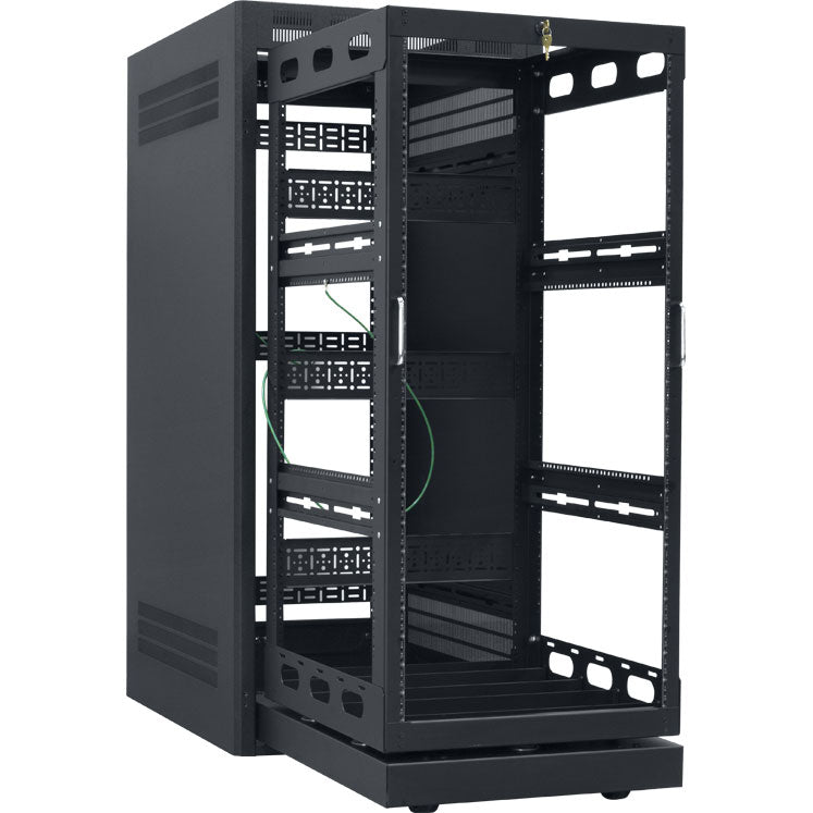 Lowell LHR-2432 Host Rack with Rollout/Rotating System (24U, 32" Deep)