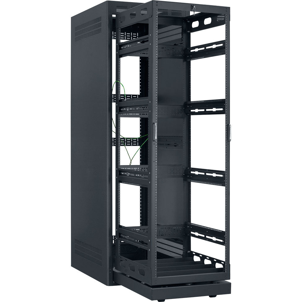 Lowell LHR-3532 Host Rack with Rollout/Rotating System (35U, 32" Deep)