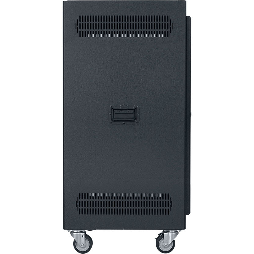 Lowell LPR-2122-FV Portable Rack with Fully Vented Door (21U, 22" Deep)