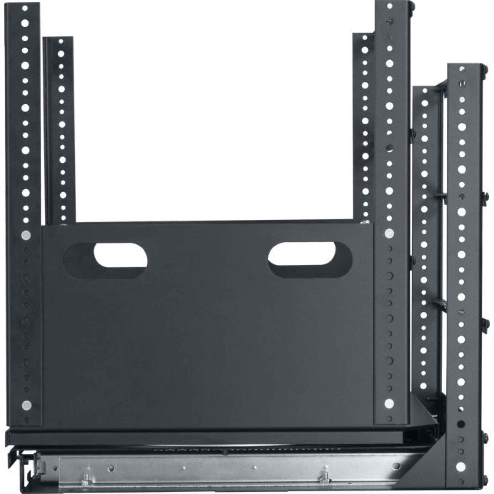 Lowell LPTR2-1019 Pull & Turn Rack with 2-Slides (10U, 19")