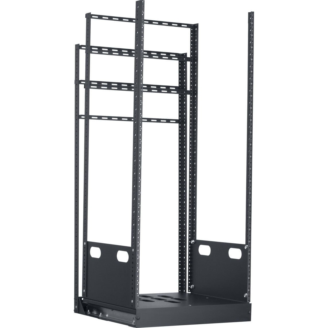 Lowell LPTR2-2419 Pull & Turn Rack with 2-Slides (24U, 19")