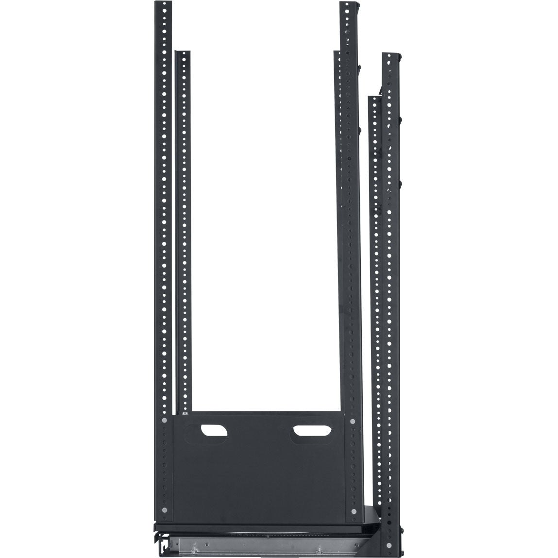 Lowell LPTR2-2419 Pull & Turn Rack with 2-Slides (24U, 19")