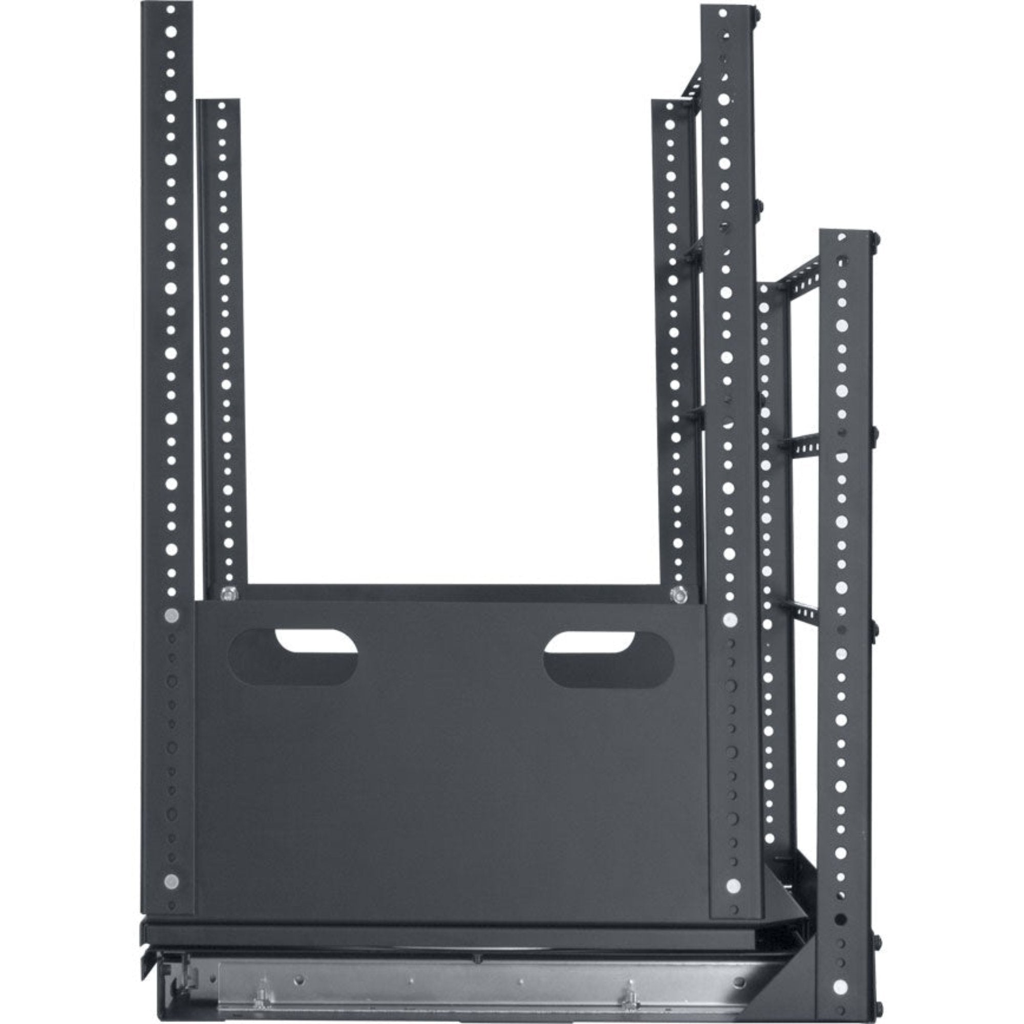 Lowell LPTR4-1423 Pull & Turn Rack with 4-Slides (10U, 23")