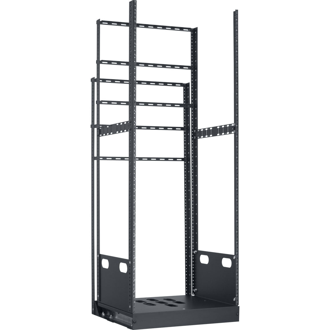 Lowell LPTR4-2819 Pull & Turn Rack with 4-Slides (28U, 19")