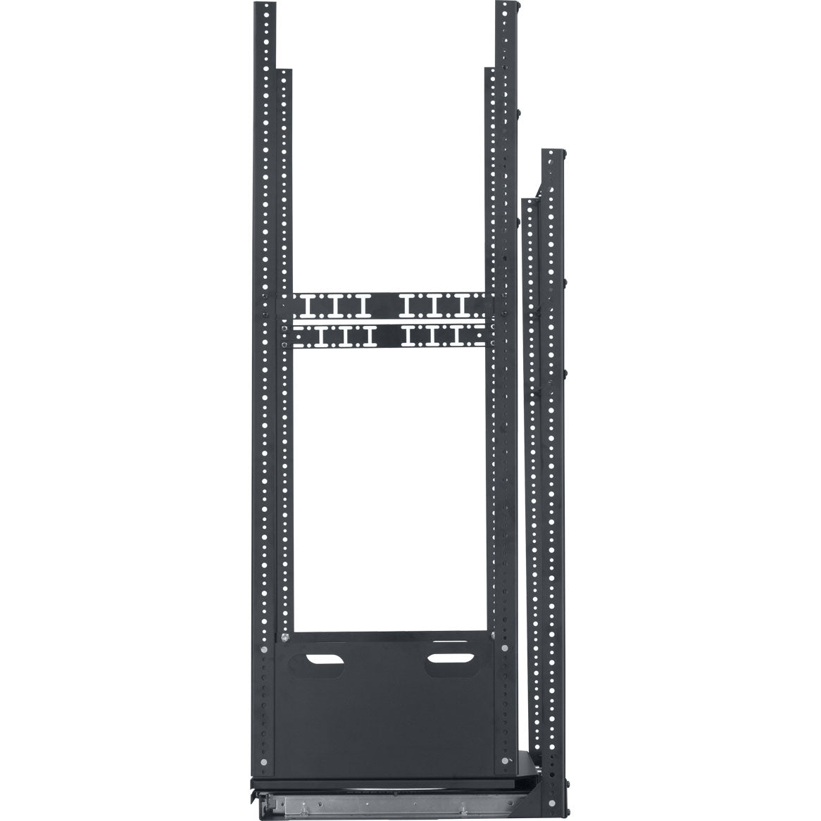 Lowell LPTR4-2819 Pull & Turn Rack with 4-Slides (28U, 19")