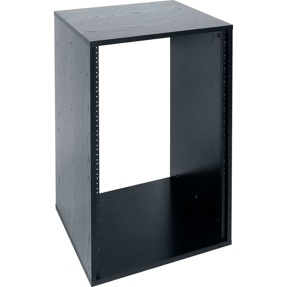 Lowell LLR-1618-B Laminated AV Rack (16U)