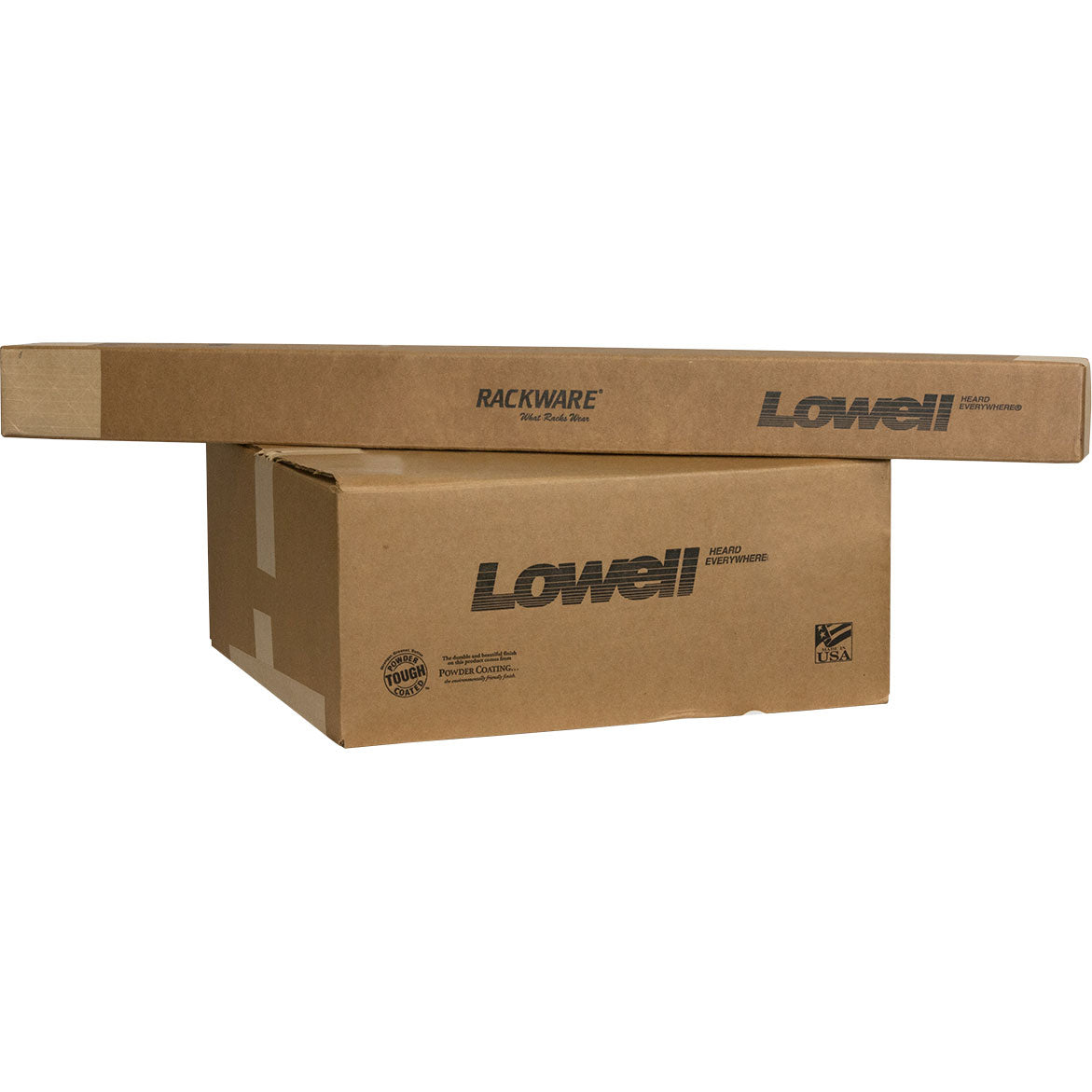 Lowell LVR22-2128 Slim Rack with Variable Depth (22U, 21"-28" Deep)