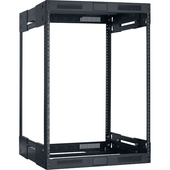 Lowell LVR14-1421 Slim Rack with Variable Depth (14U, 14"-21" Deep)