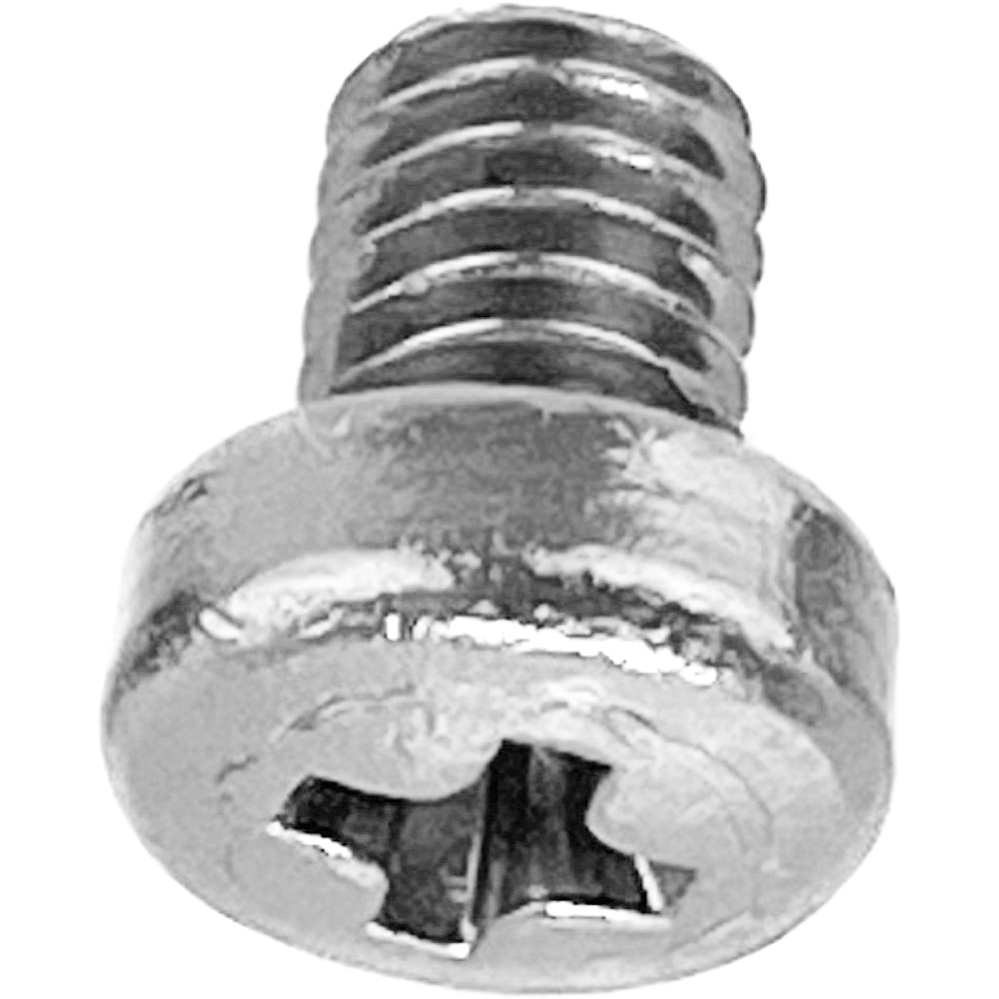 SquarePlug M3x4/S Anodized Aluminum M3x4 Color Coding Screw (Silver)