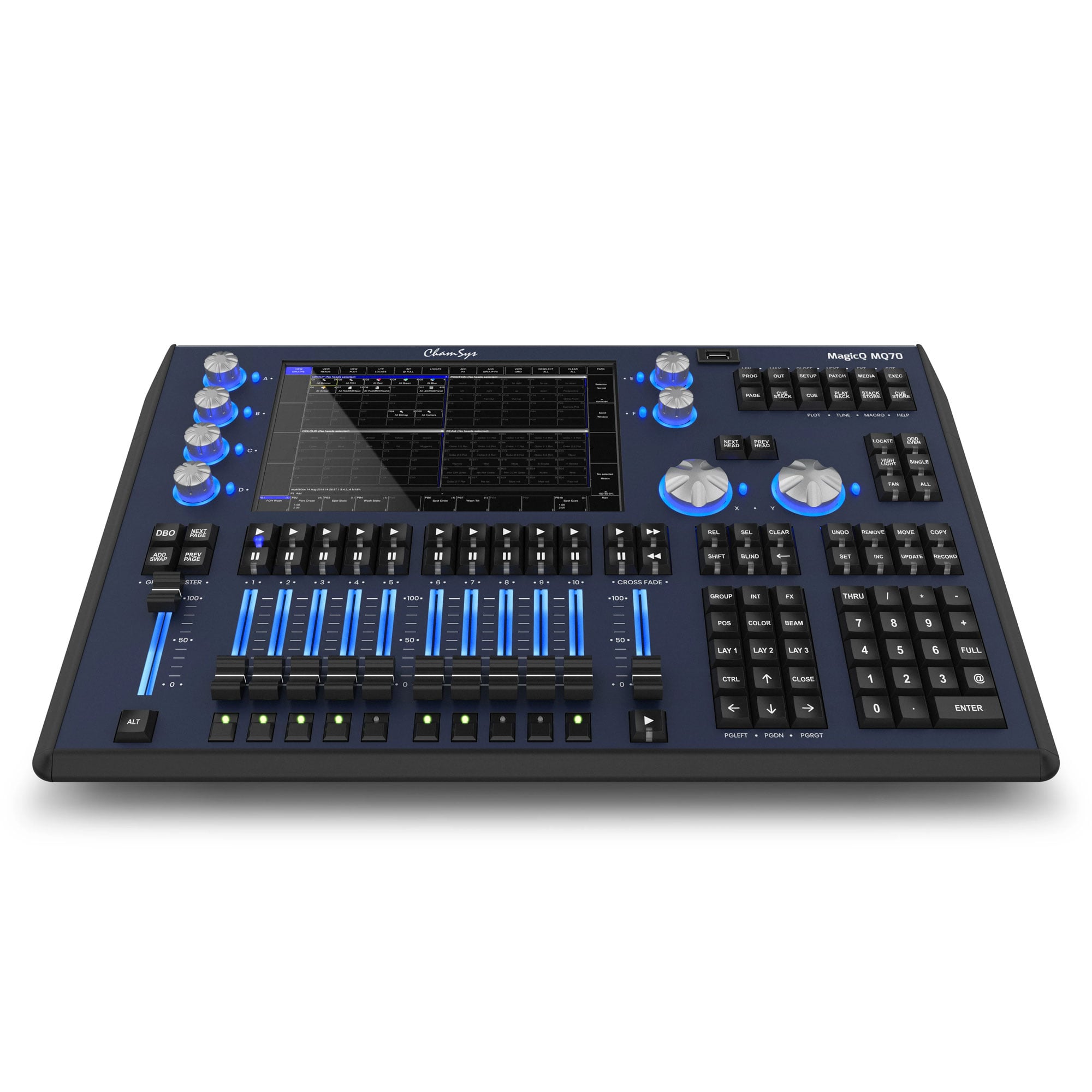 ChamSys MagicQ MQ70 Compact 24-Universe Lighting Console