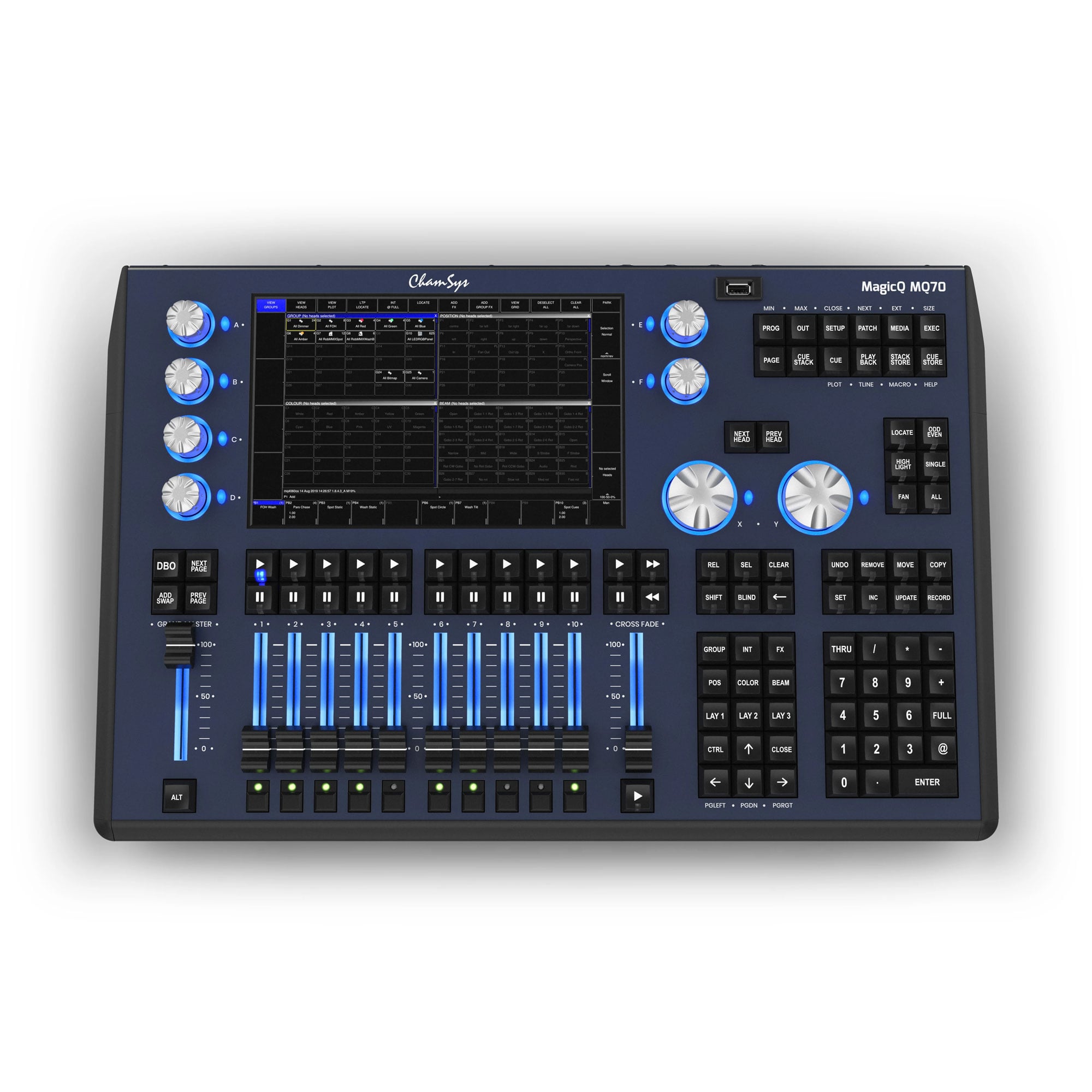 ChamSys MagicQ MQ70 Compact 24-Universe Lighting Console